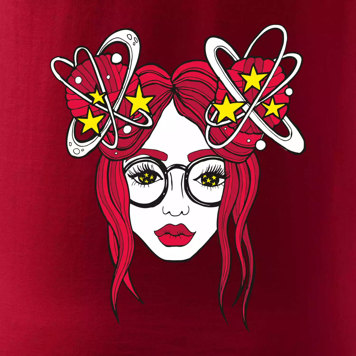 Magická červenovláska (Pecka design)