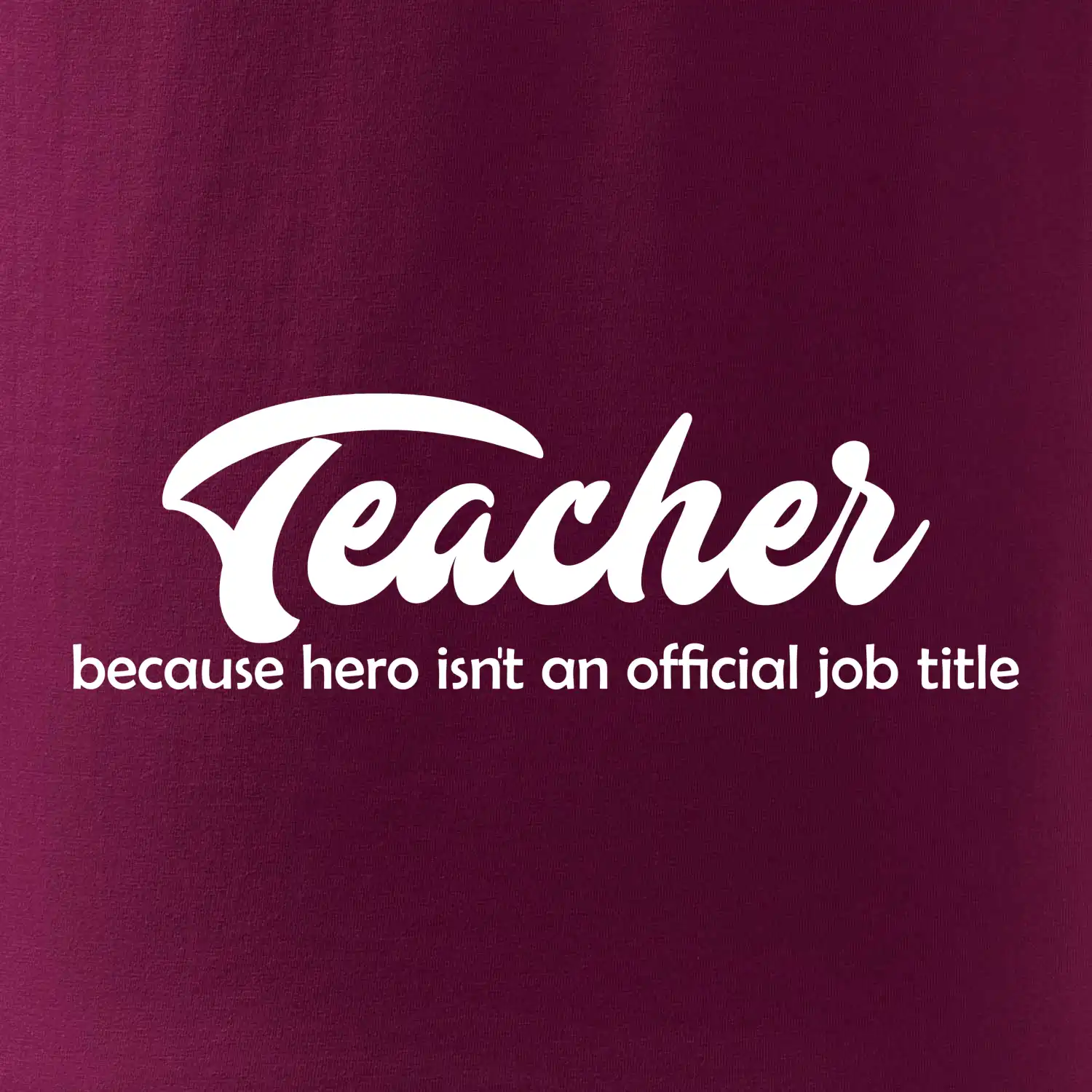 Teacher title
