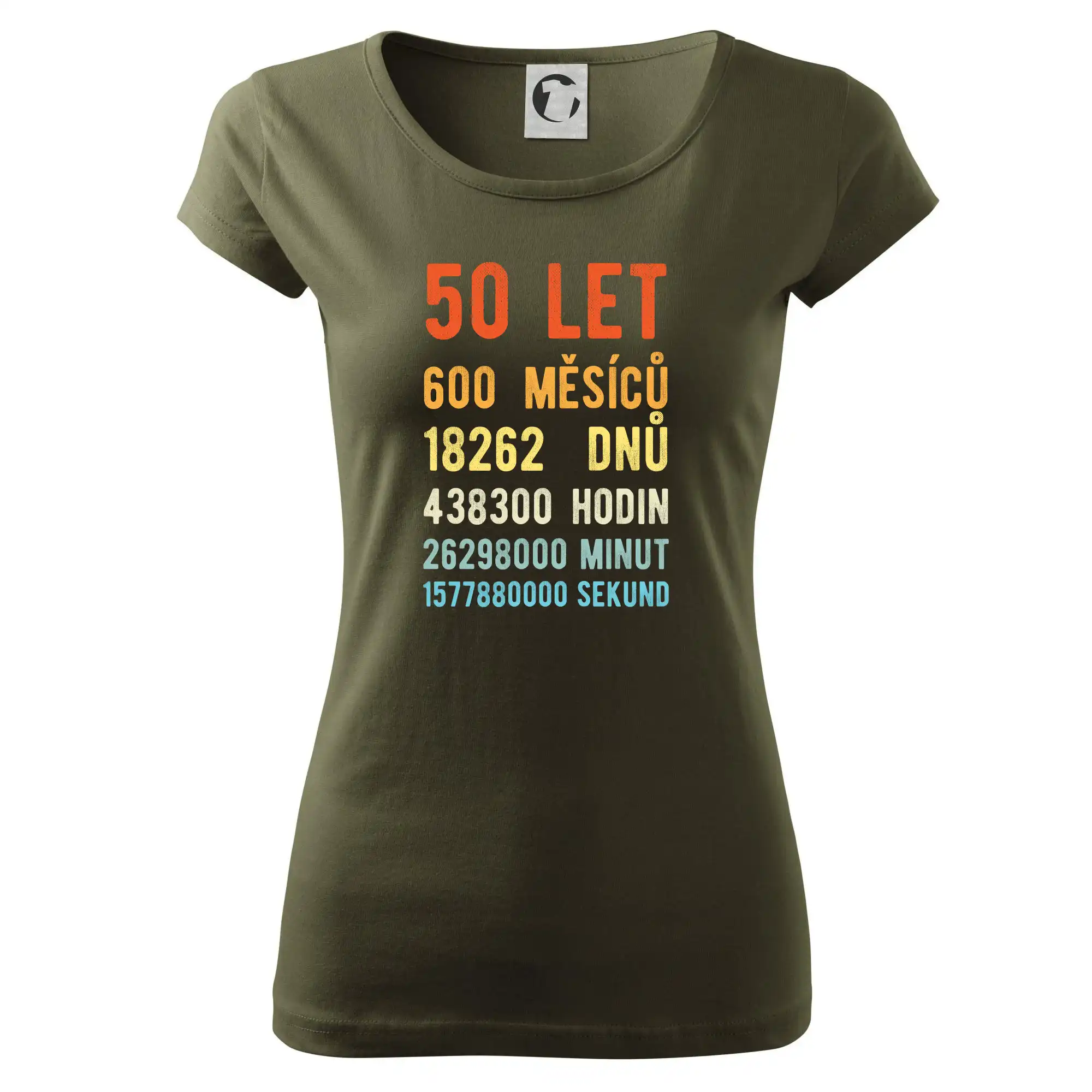 Narozeniny 50 přepočet času