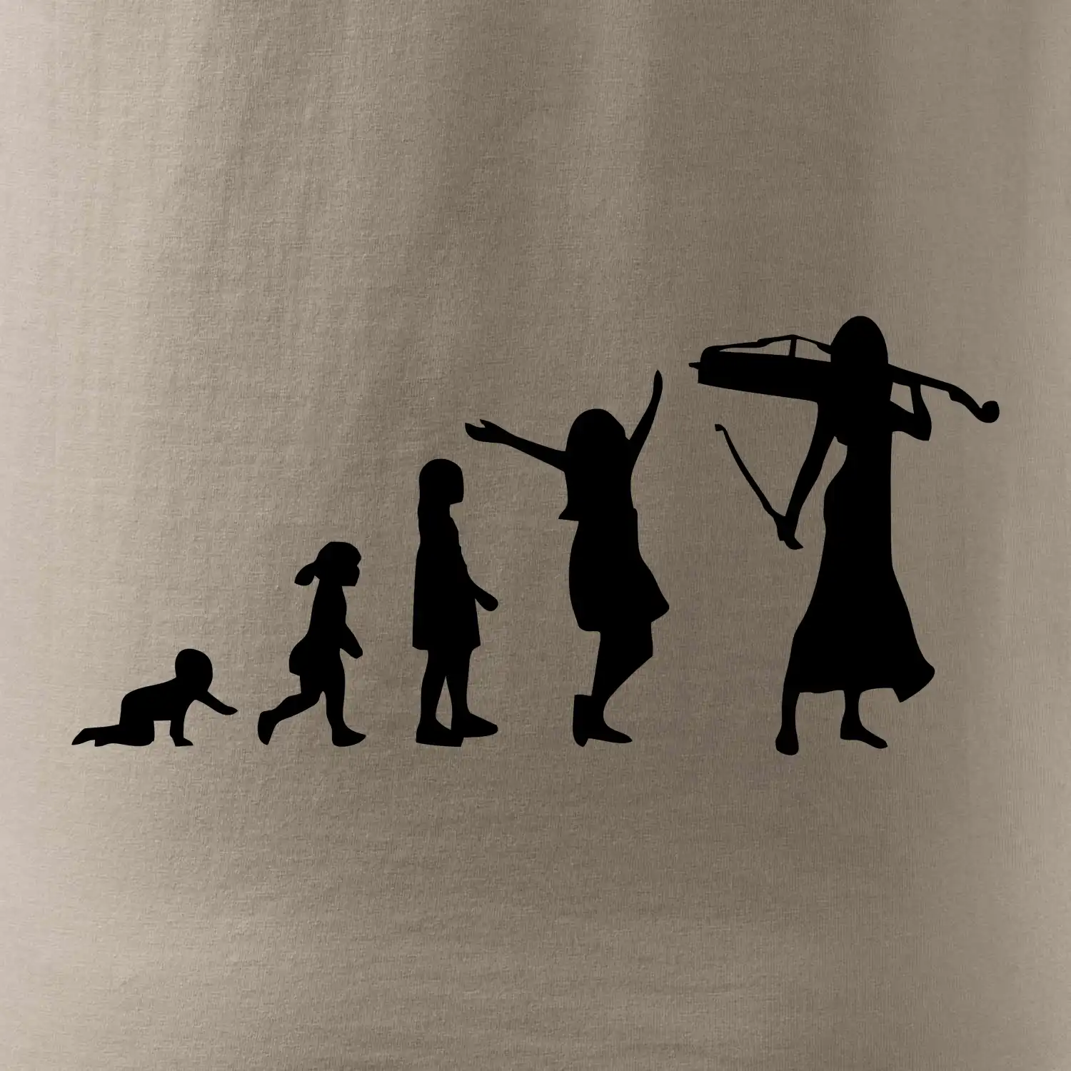 Evoluce cellistka