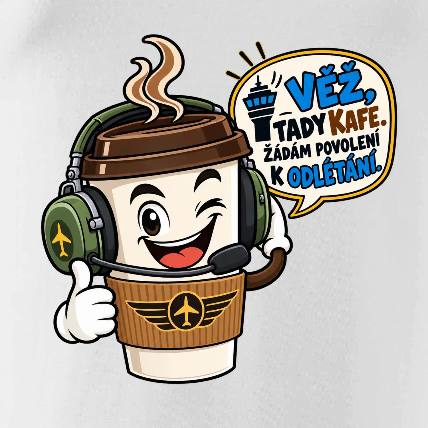Věž tady kafe