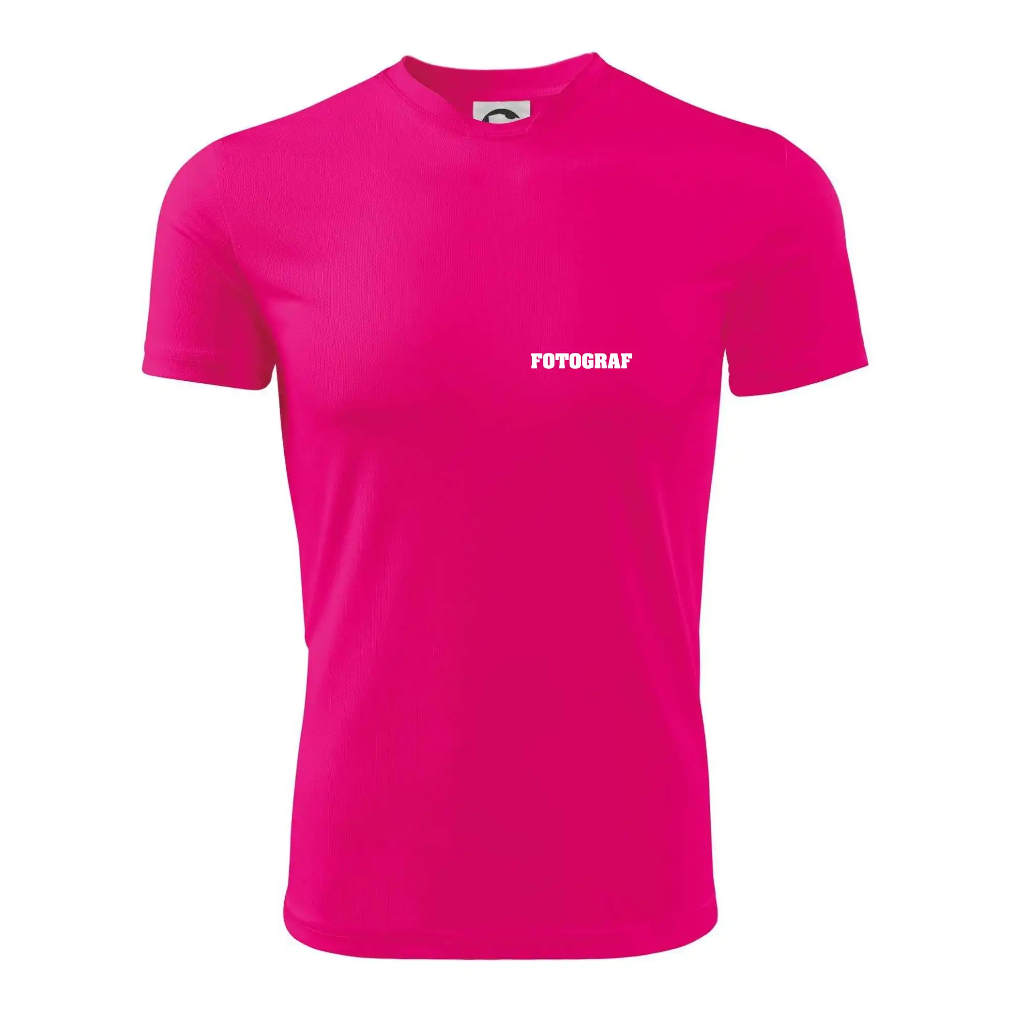 Novinář nápis - Fotograf