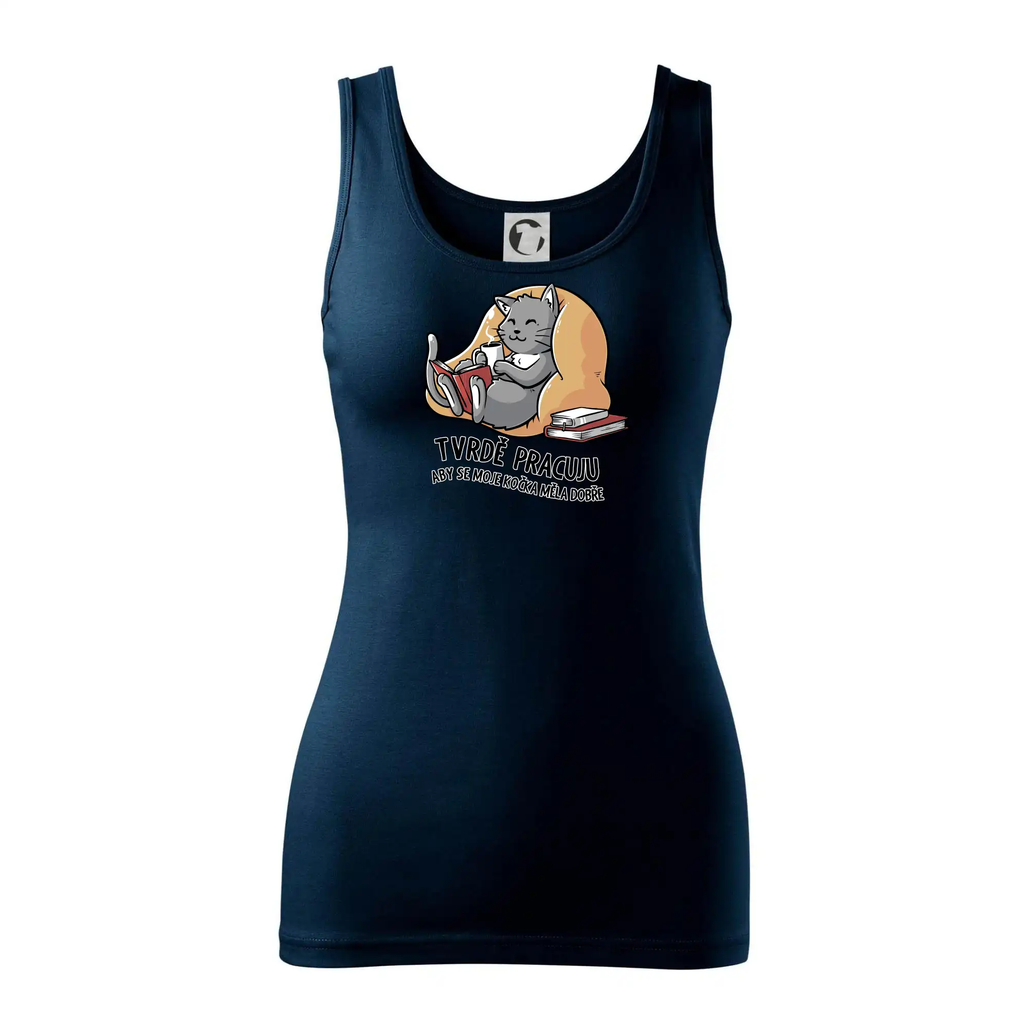 Tvrdě pracuju, aby se kočka měla dobře