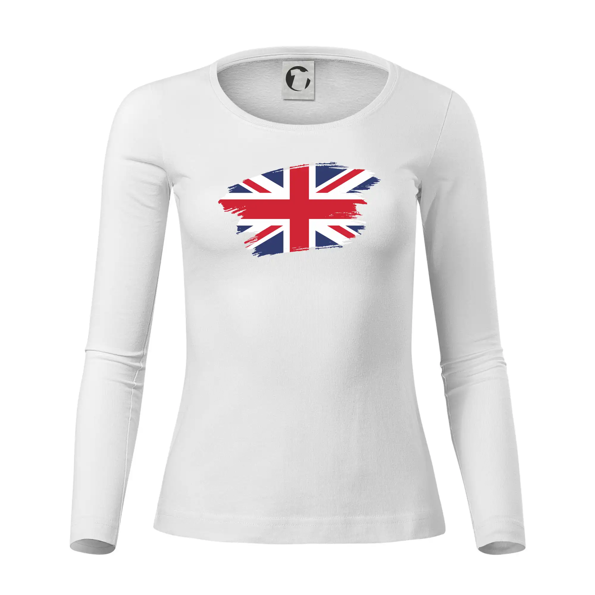 Britská vlajka roztrhaná