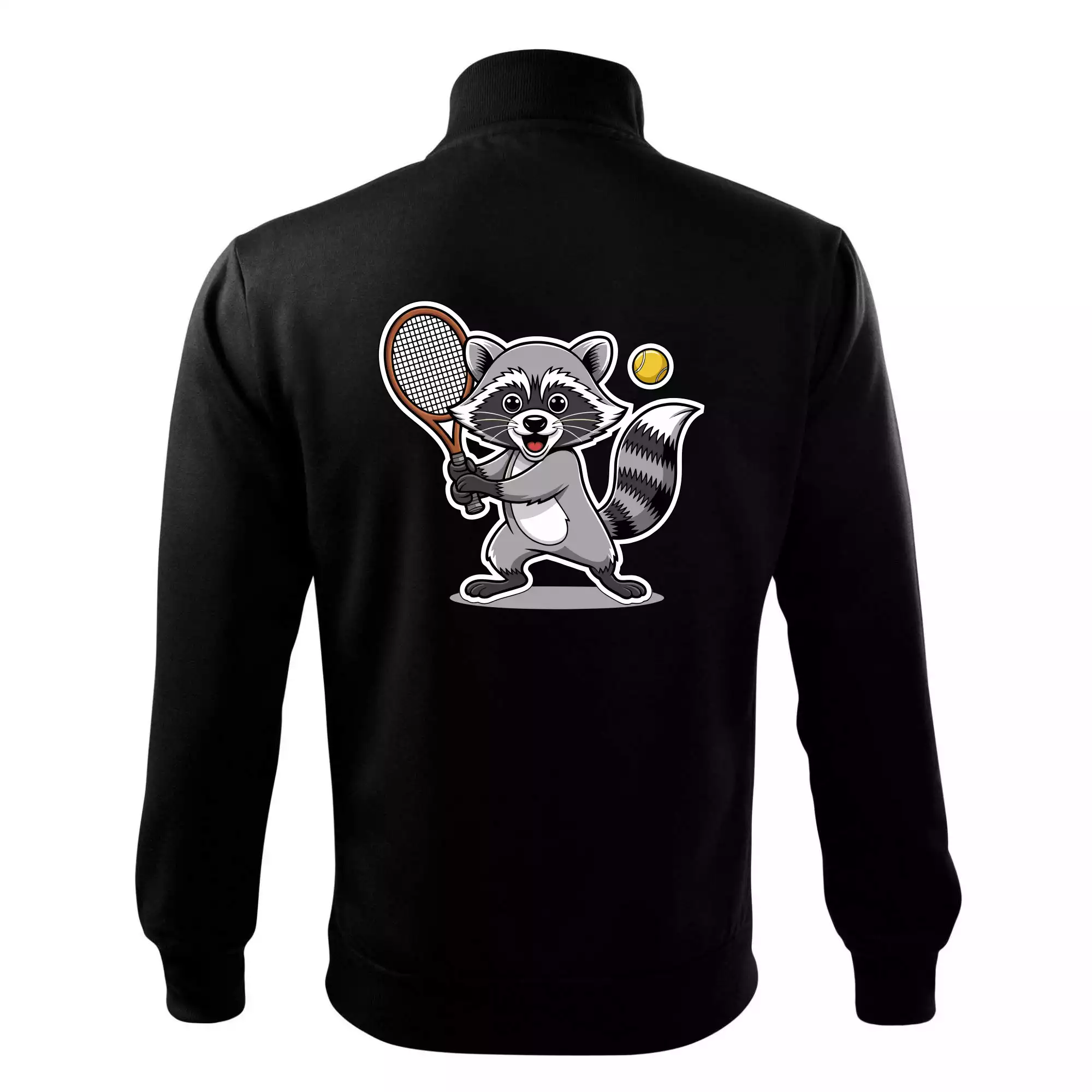 Mýval hraje tenis kreslený