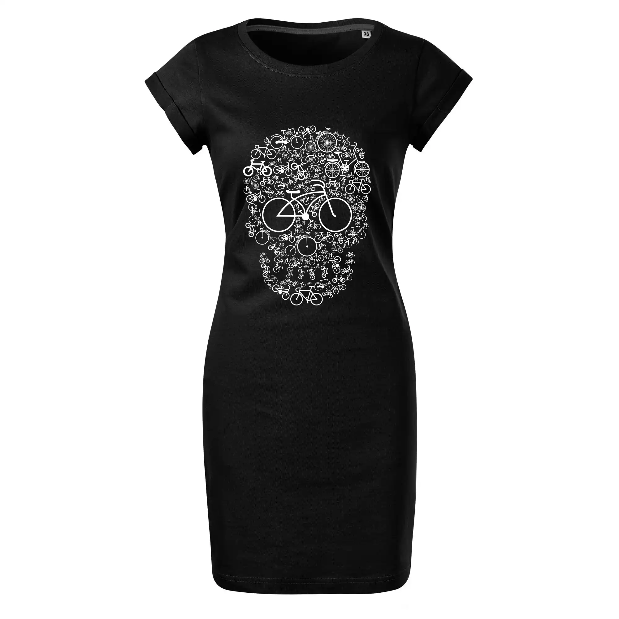 Cyklo lebka složena z kol