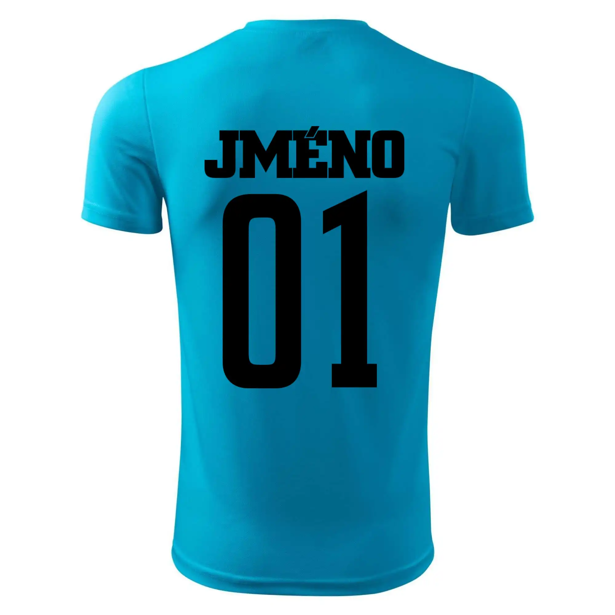 Fotbalový dres - vlastní jméno a číslo