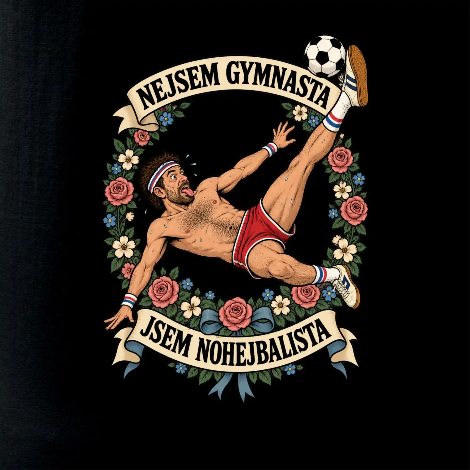 Nejsem gymnasta jsem nohejbalista