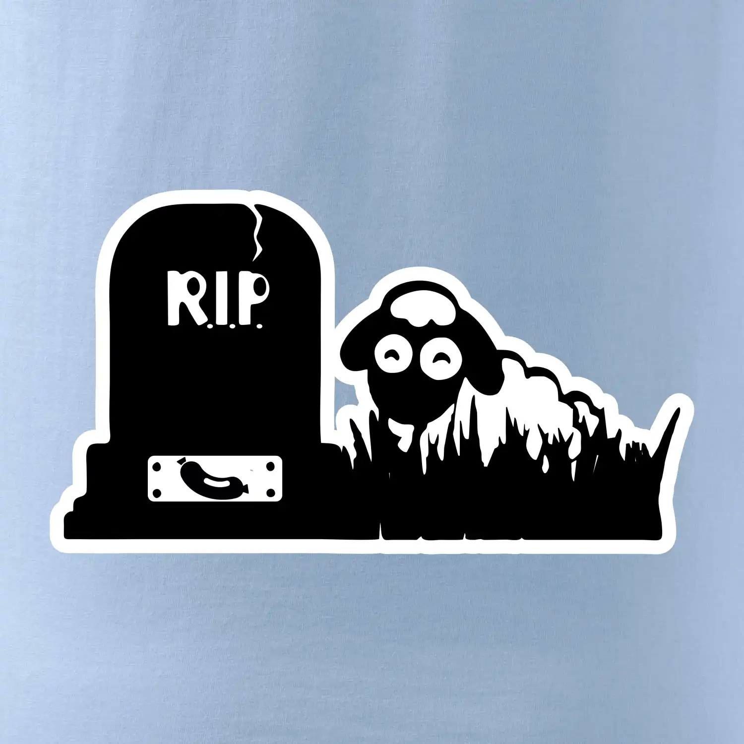RIP - Náhrobek - Jitrnice - Ovečka