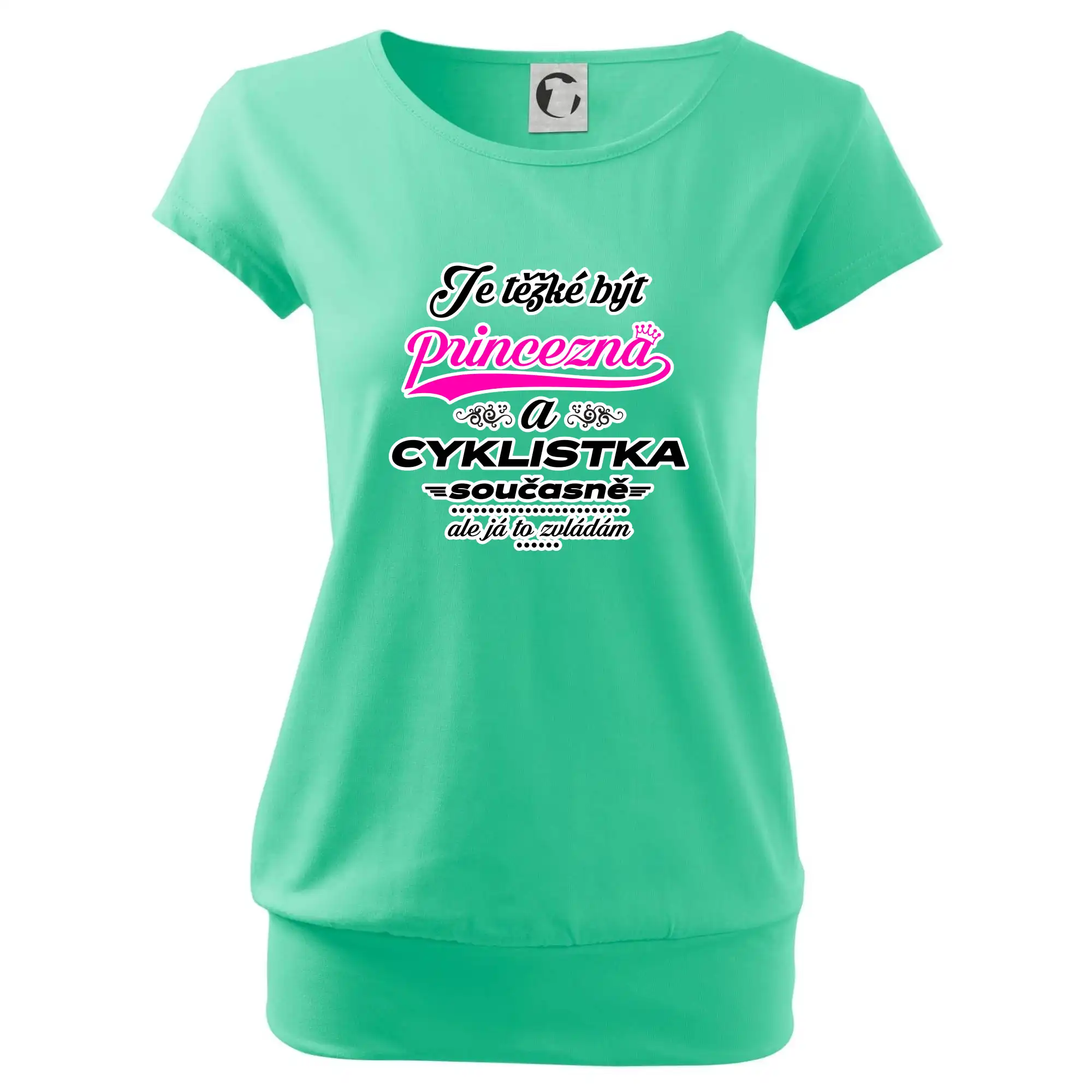 Je těžké být princezna - cyklistka