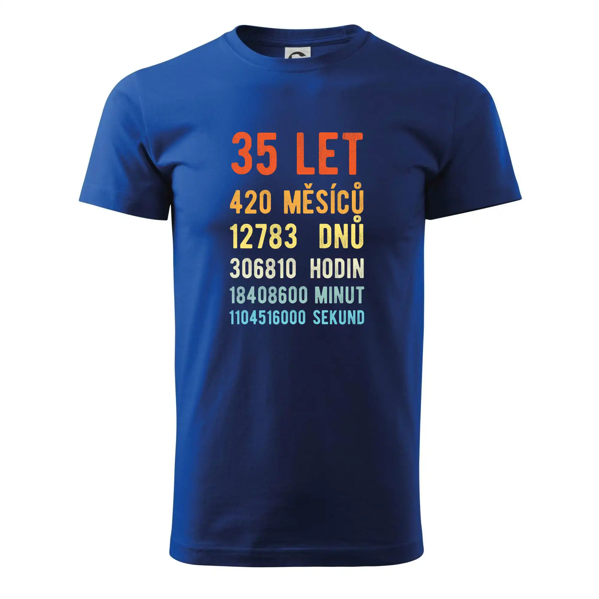 Narozeniny 35 přepočet času