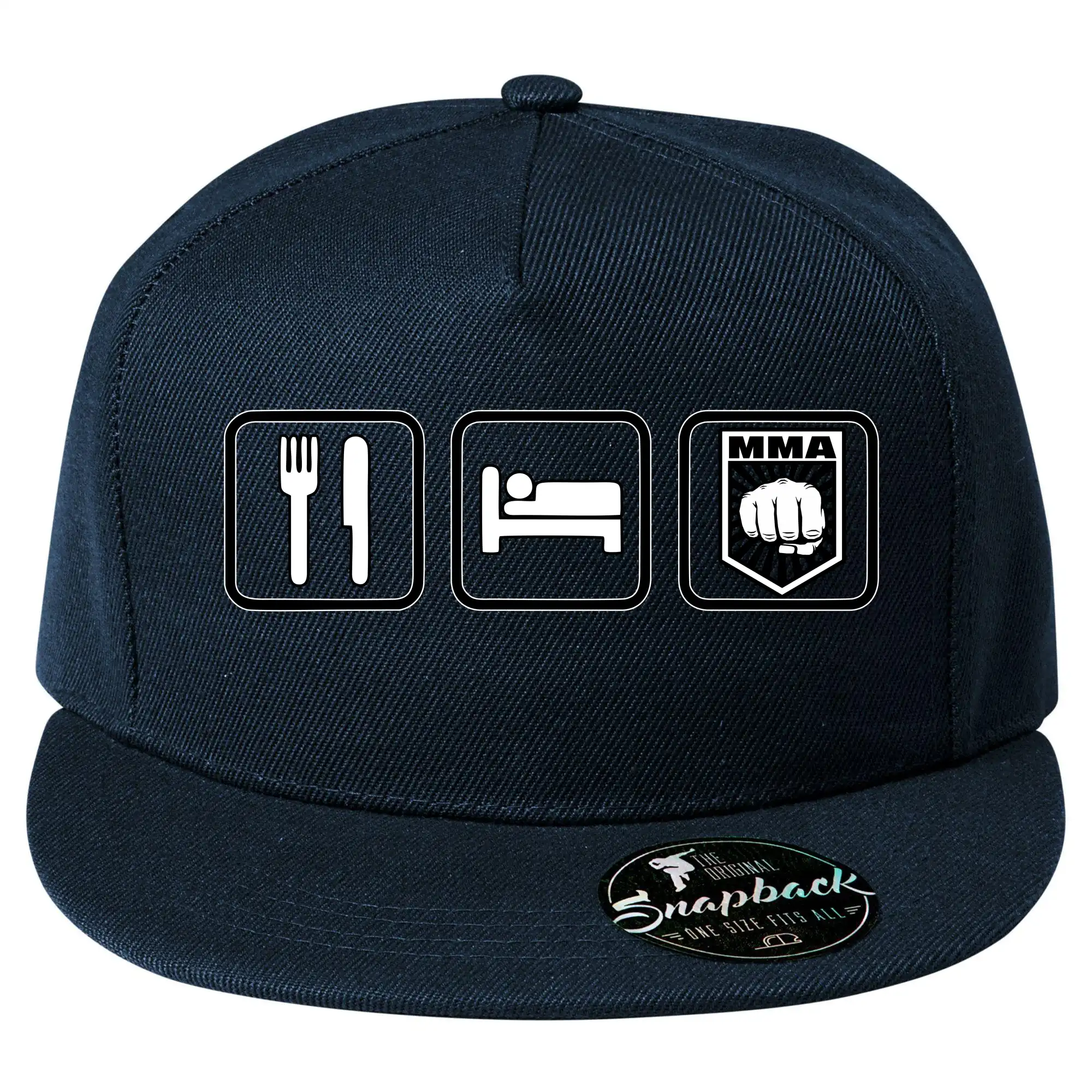 Eat sleep MMA v řádku