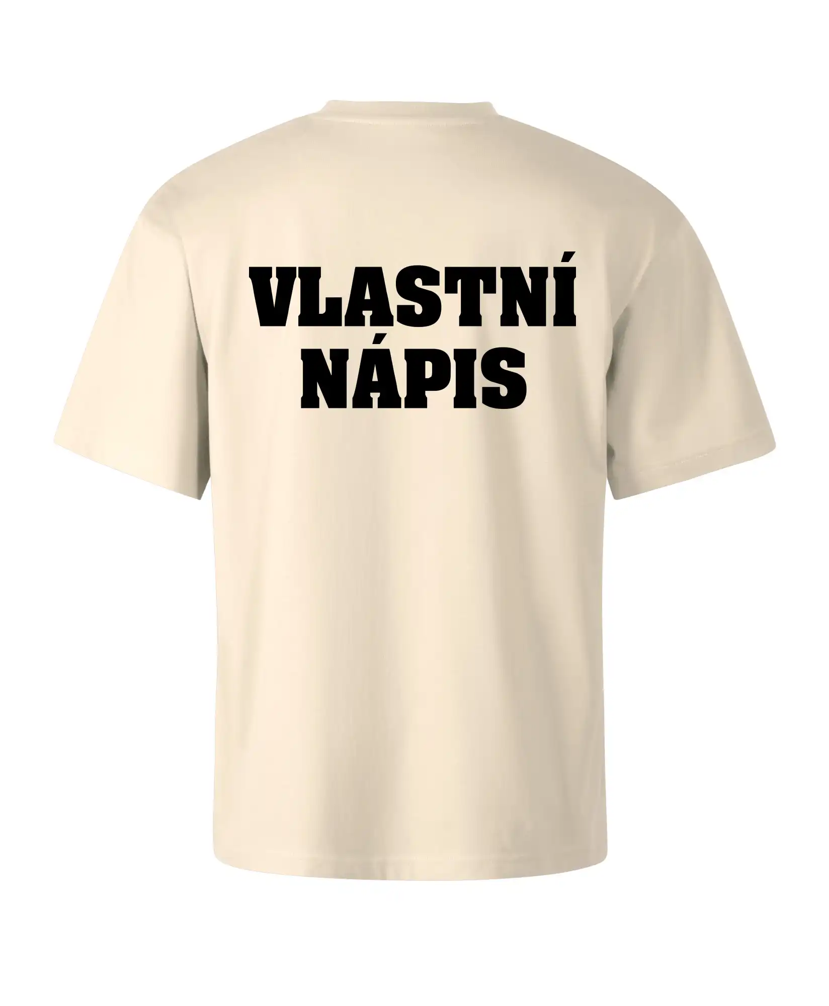 Hvězda života - vlastní nápis vpředu a vzadu