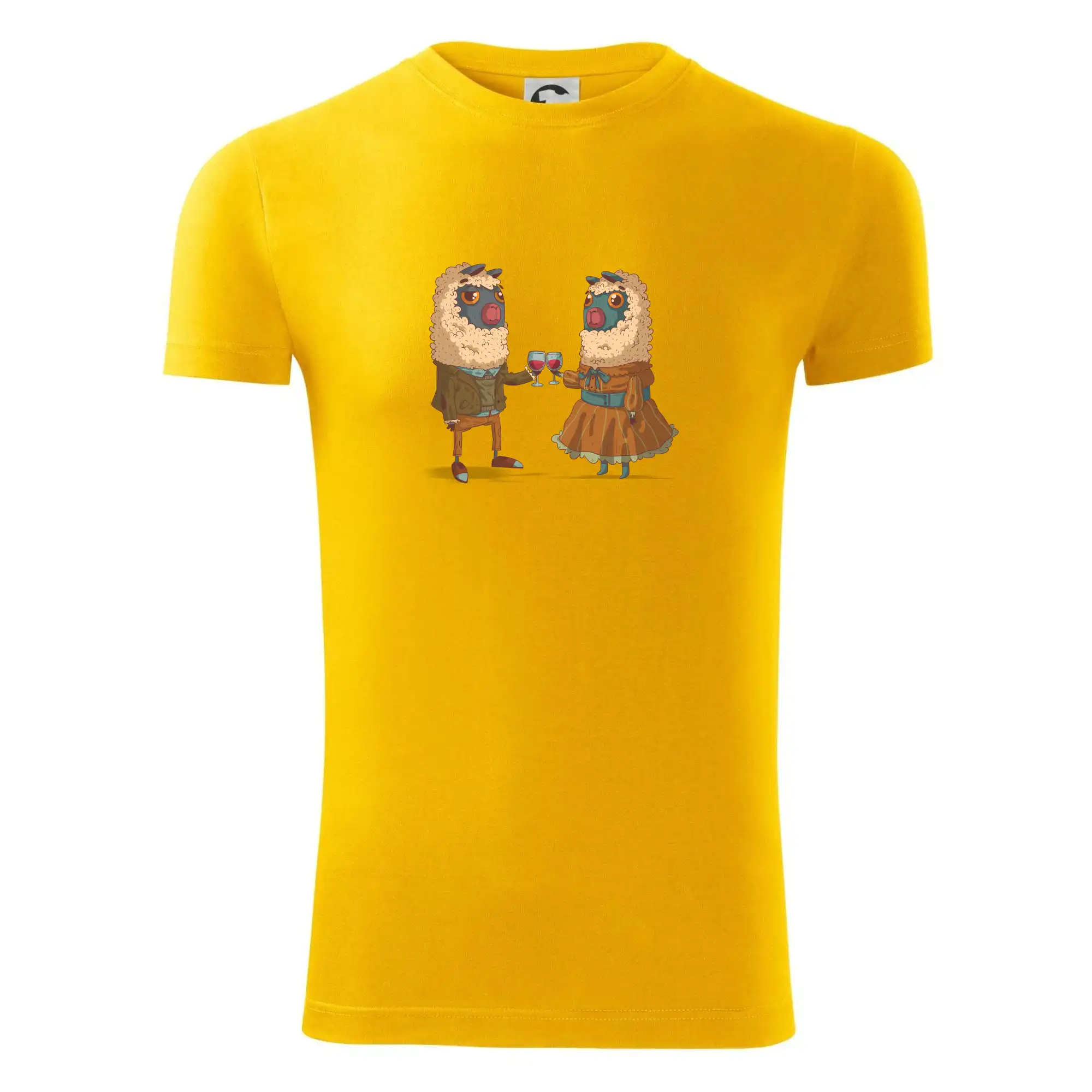 Alpaky s vínem pár