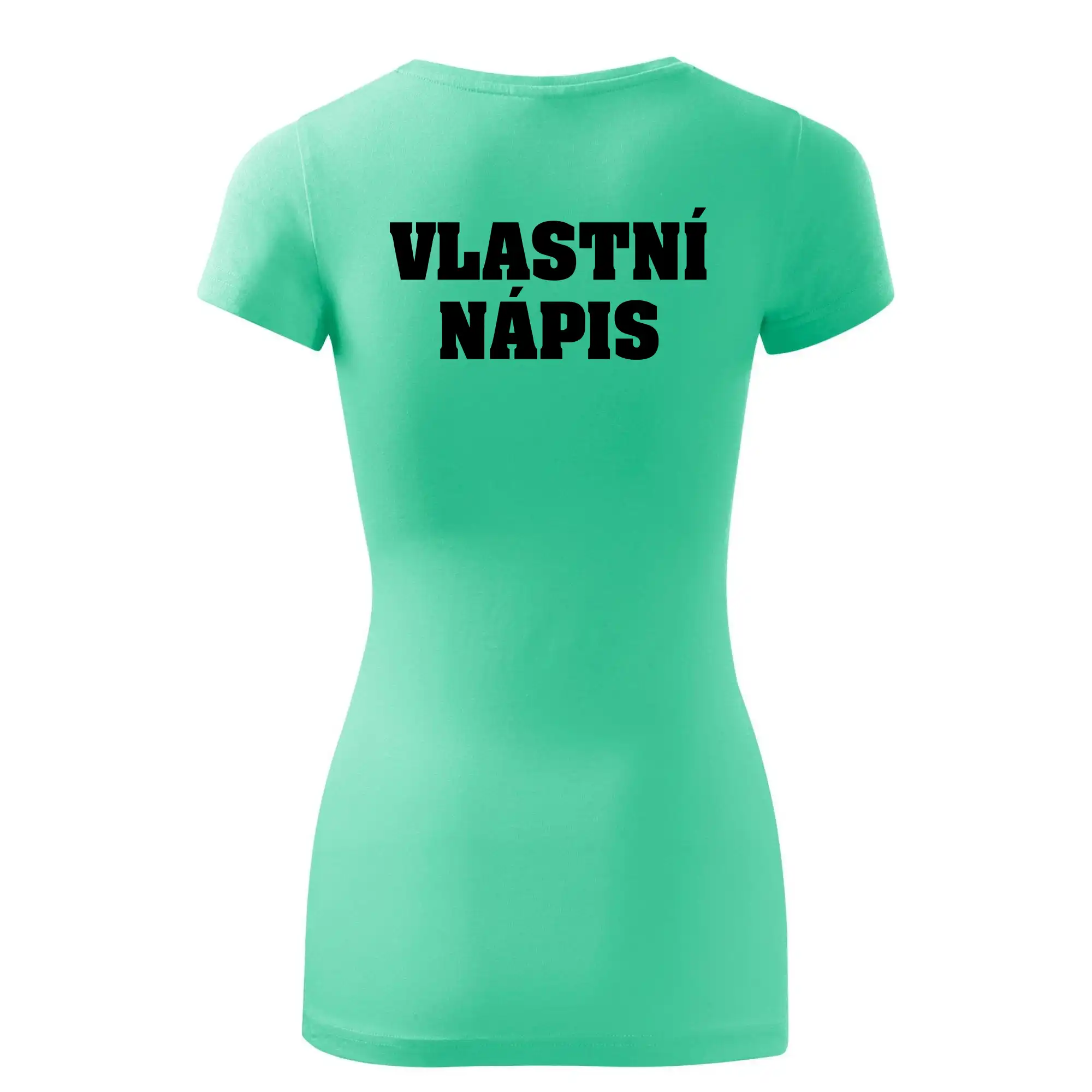 Hvězda života - vlastní nápis vpředu a vzadu
