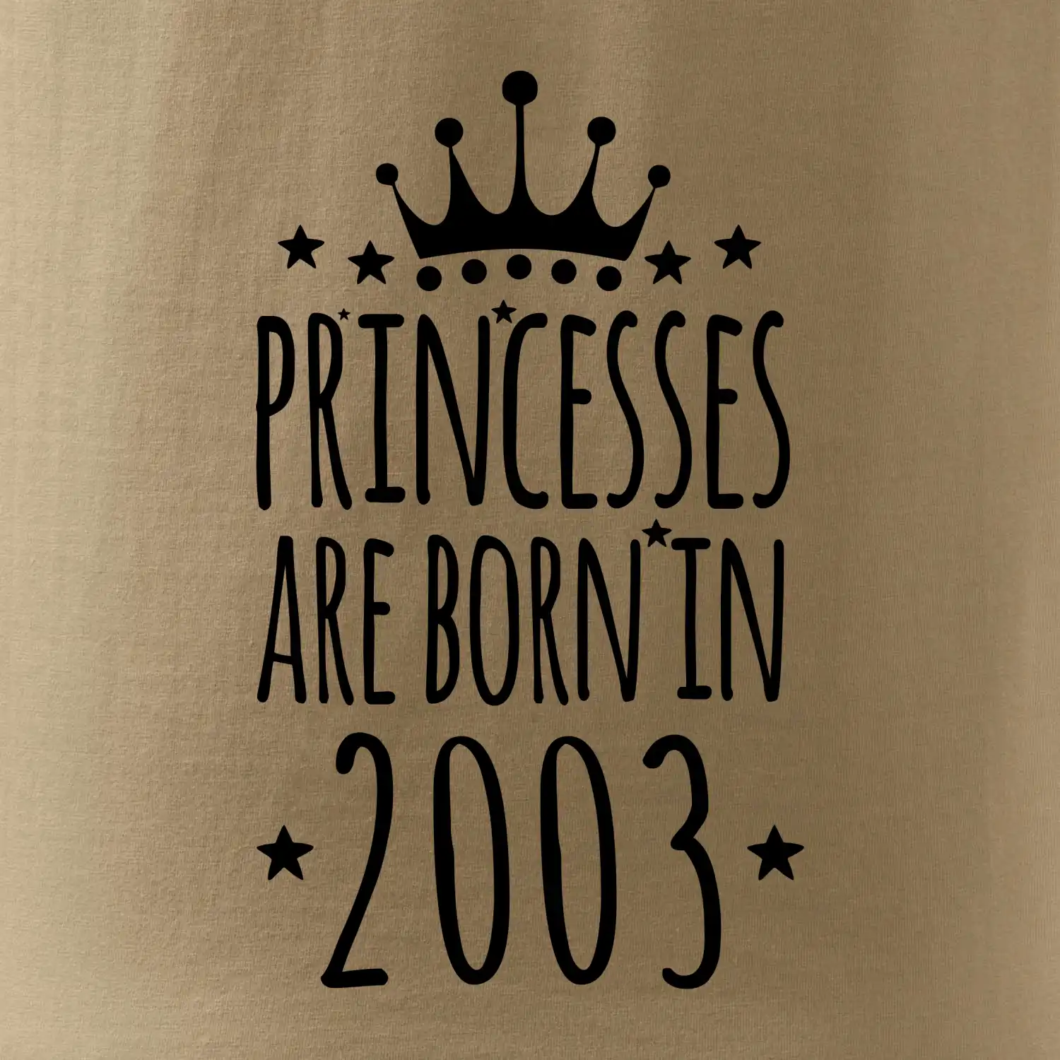 Princesses are born in 2003