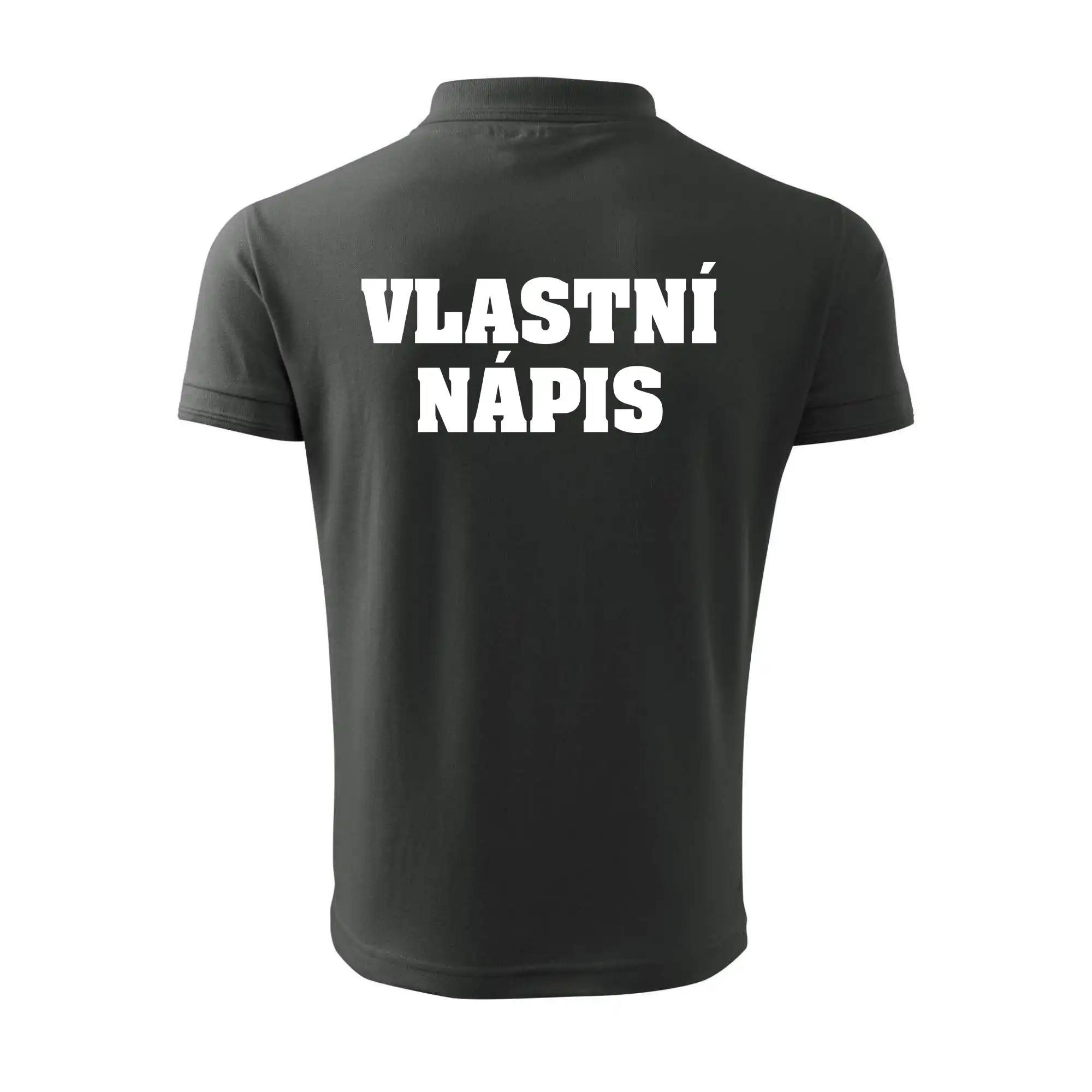 Hvězda života - vlastní nápis vpředu a vzadu