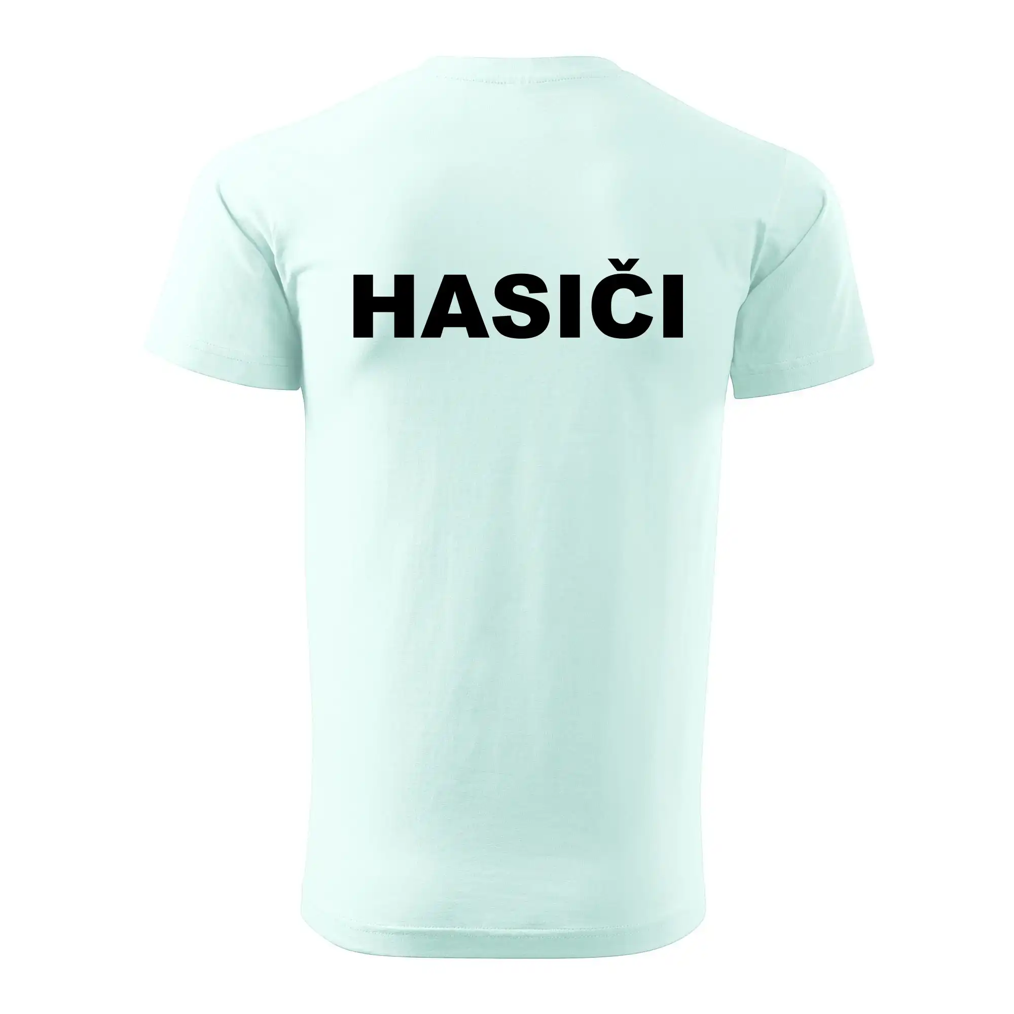 SDH znak + nápis + nápis hasiči na zádech