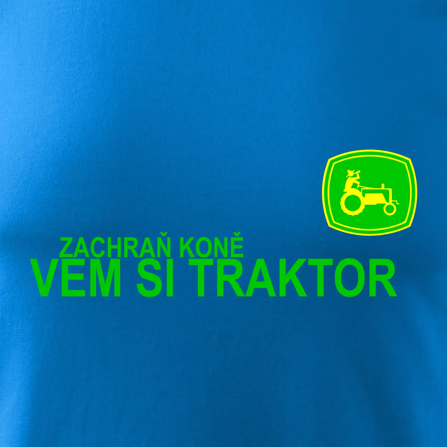 Zachraň koně, vem si traktor!