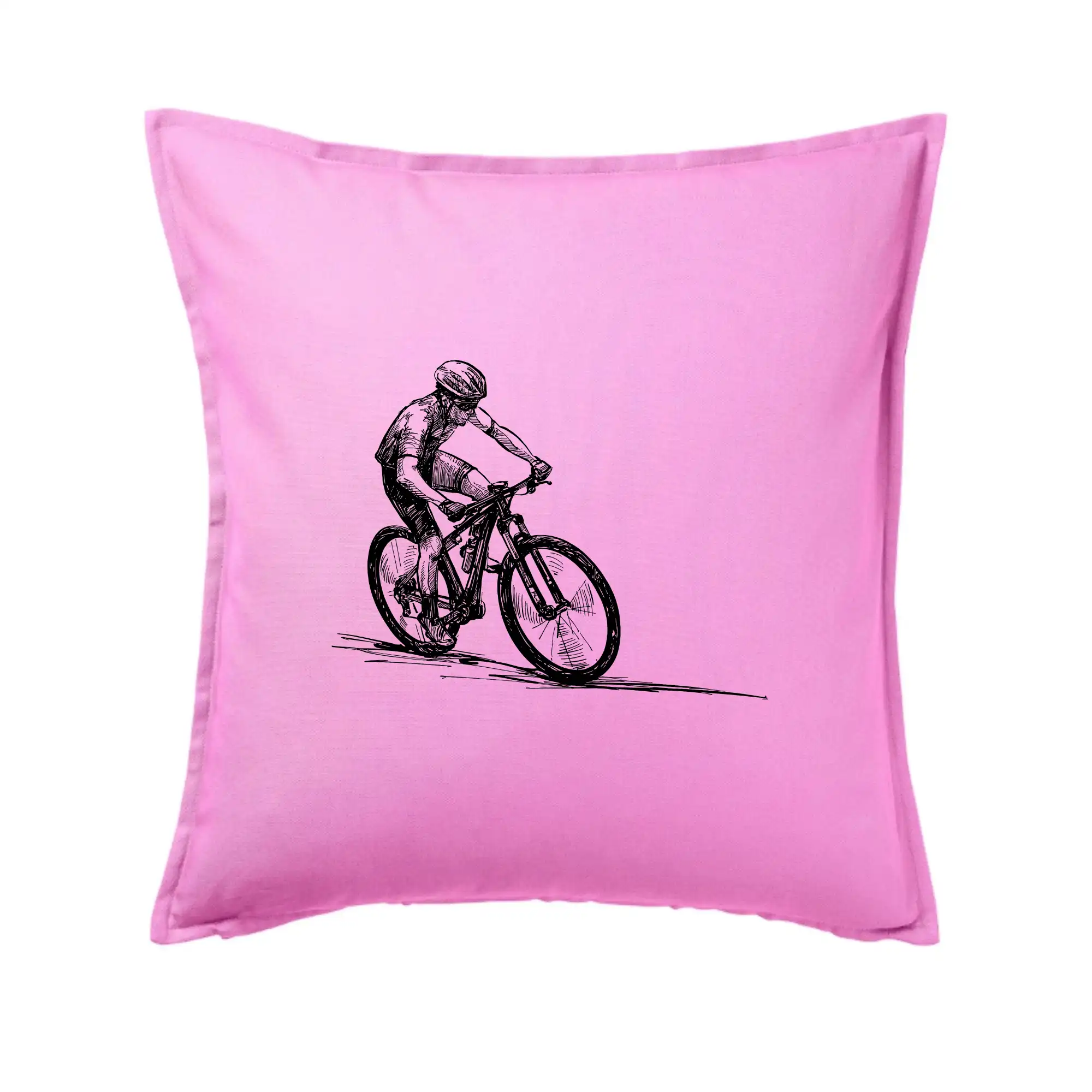 MTB kreslený cyklista