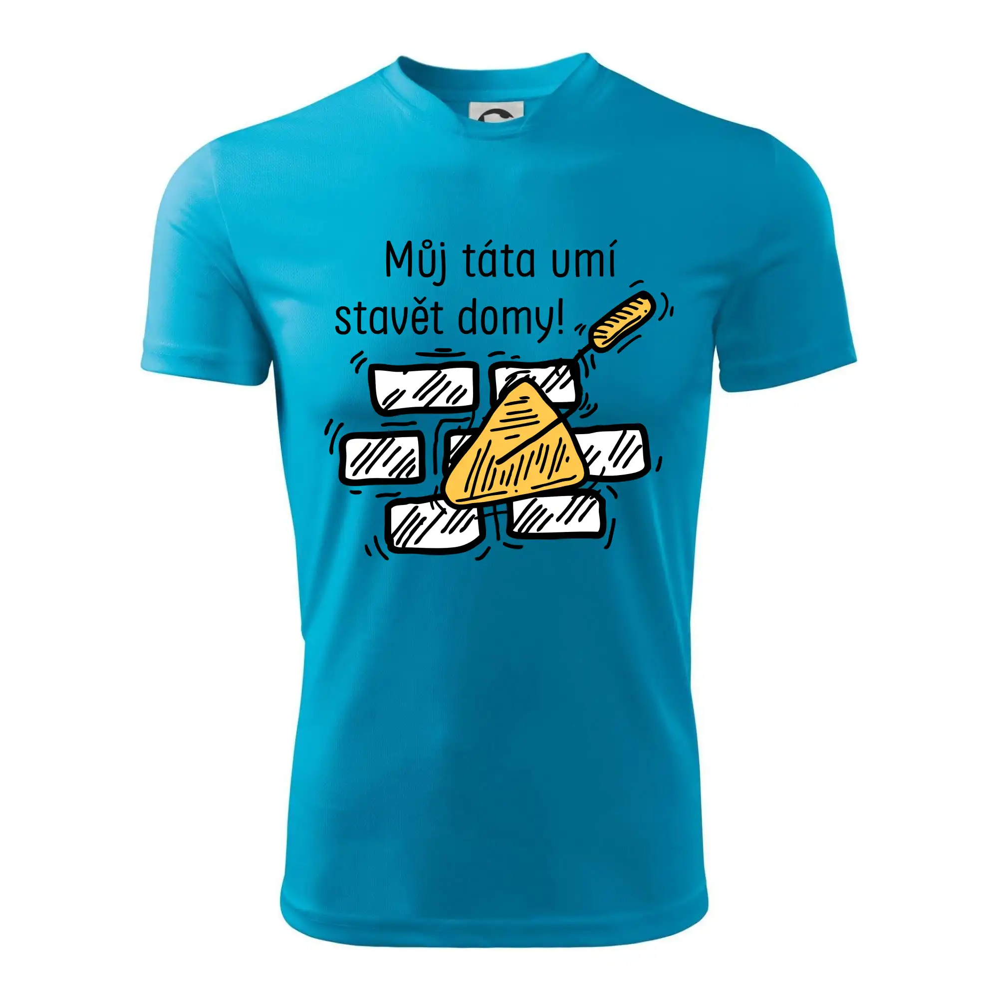 Máj táta umí stavět domy