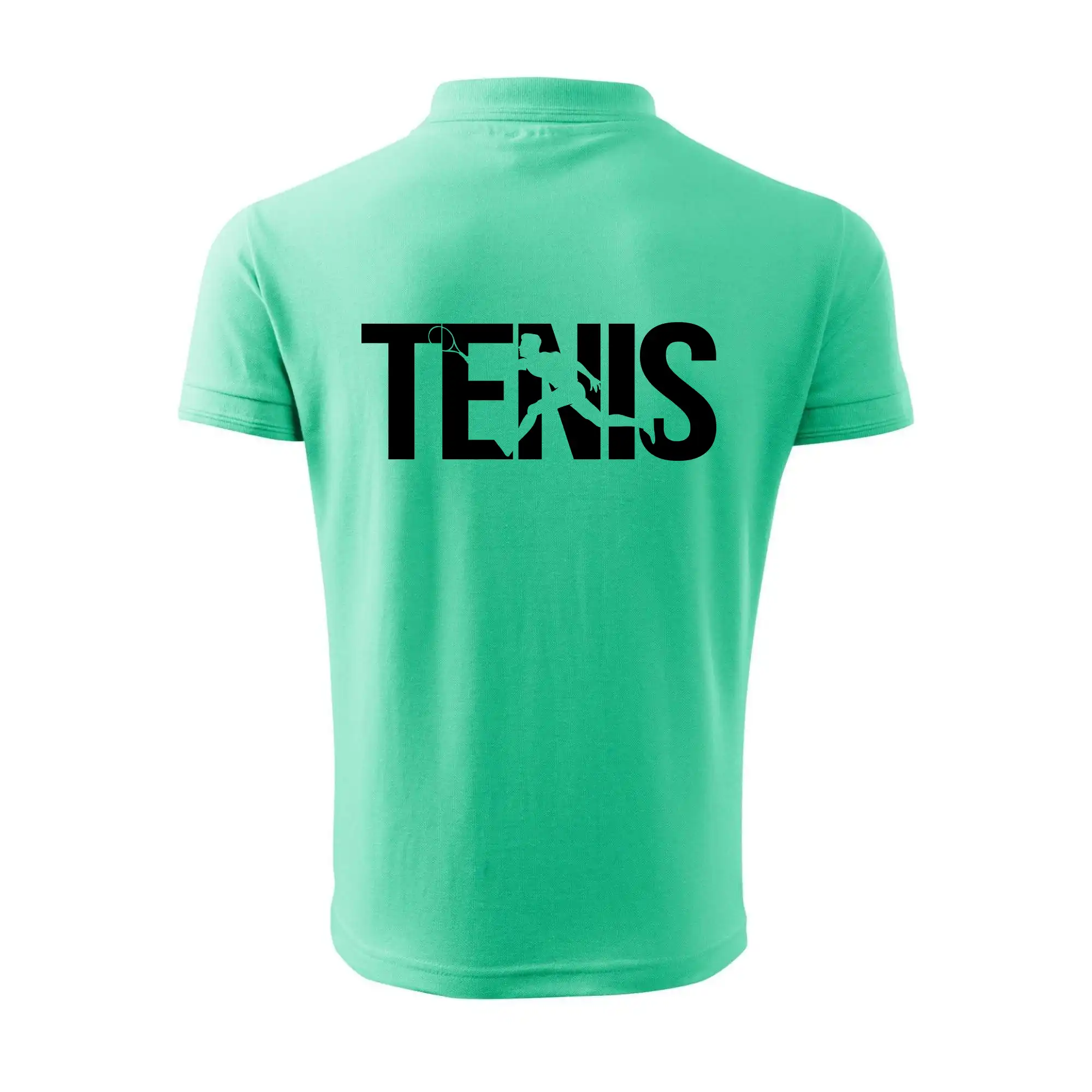 Tenis nápis silueta