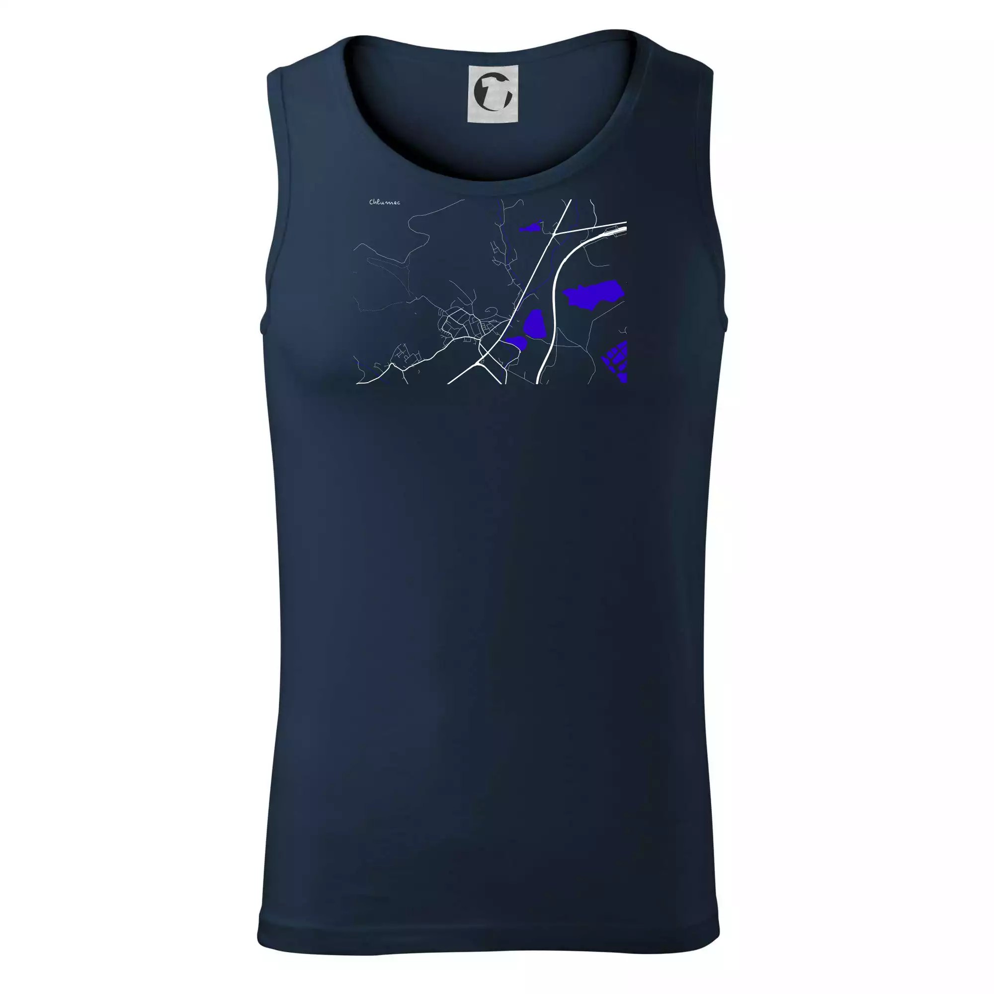 Chlumec 403 39 mapa s vodními toky