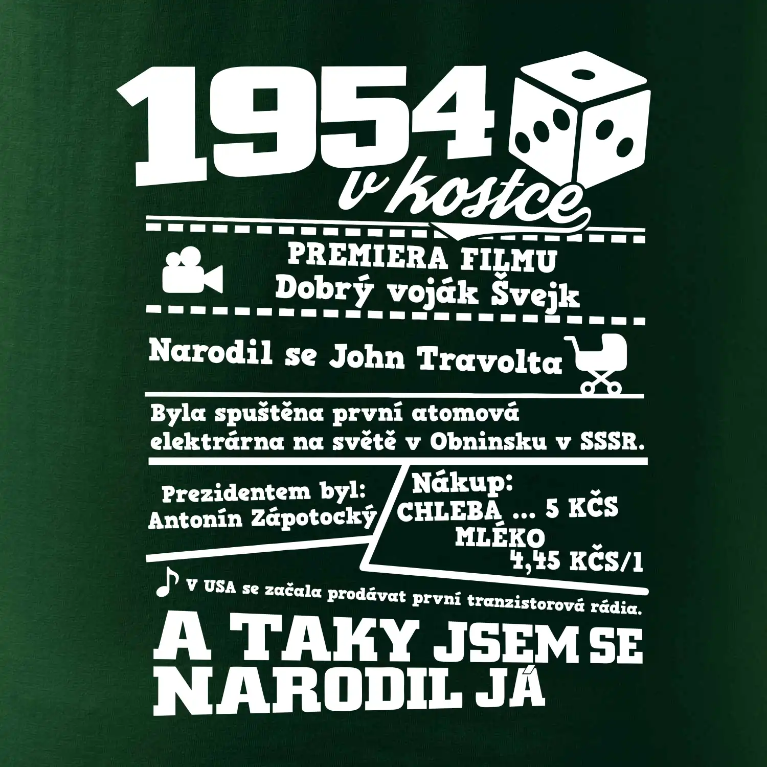 1954 v kostce