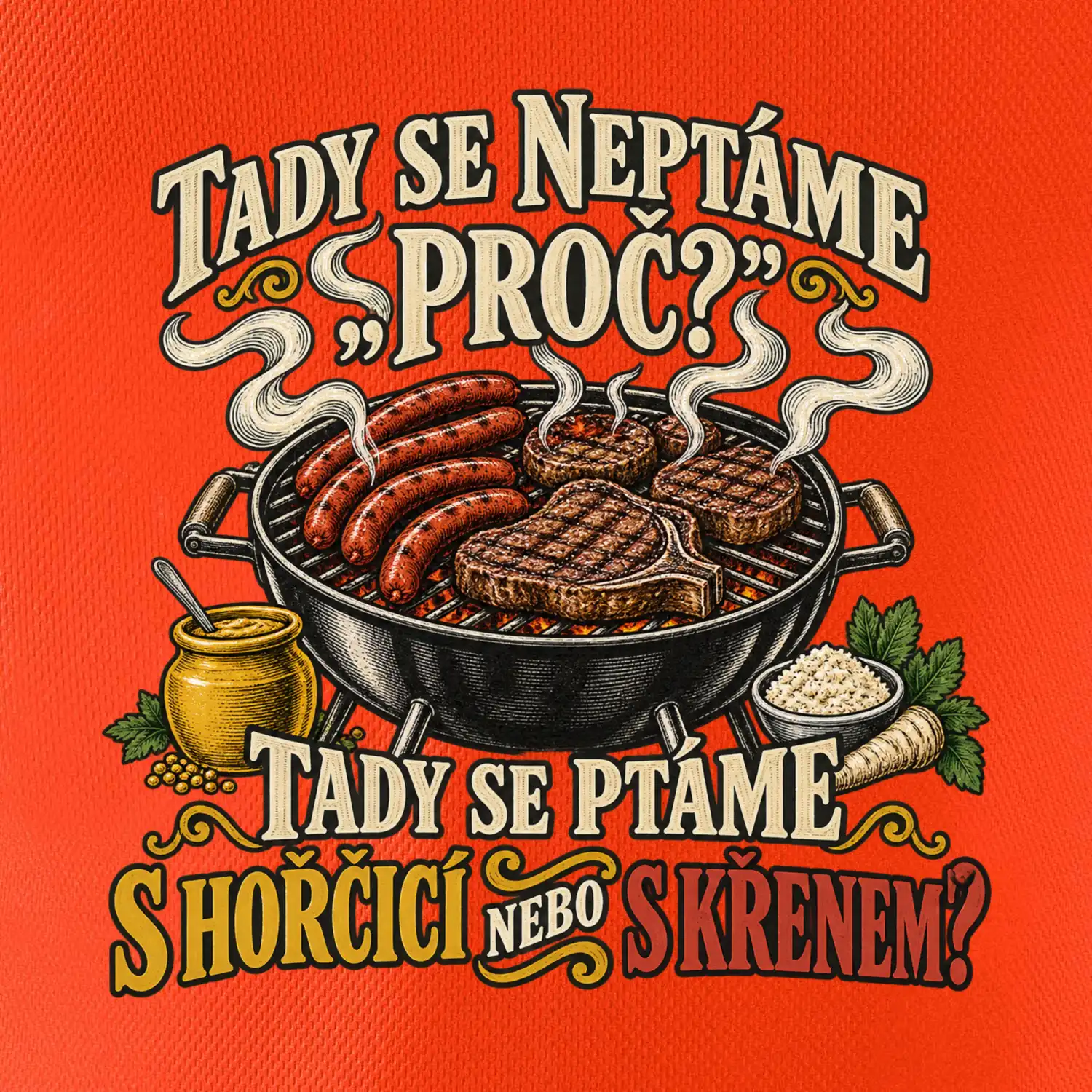 S hořčicí nebo s křenem