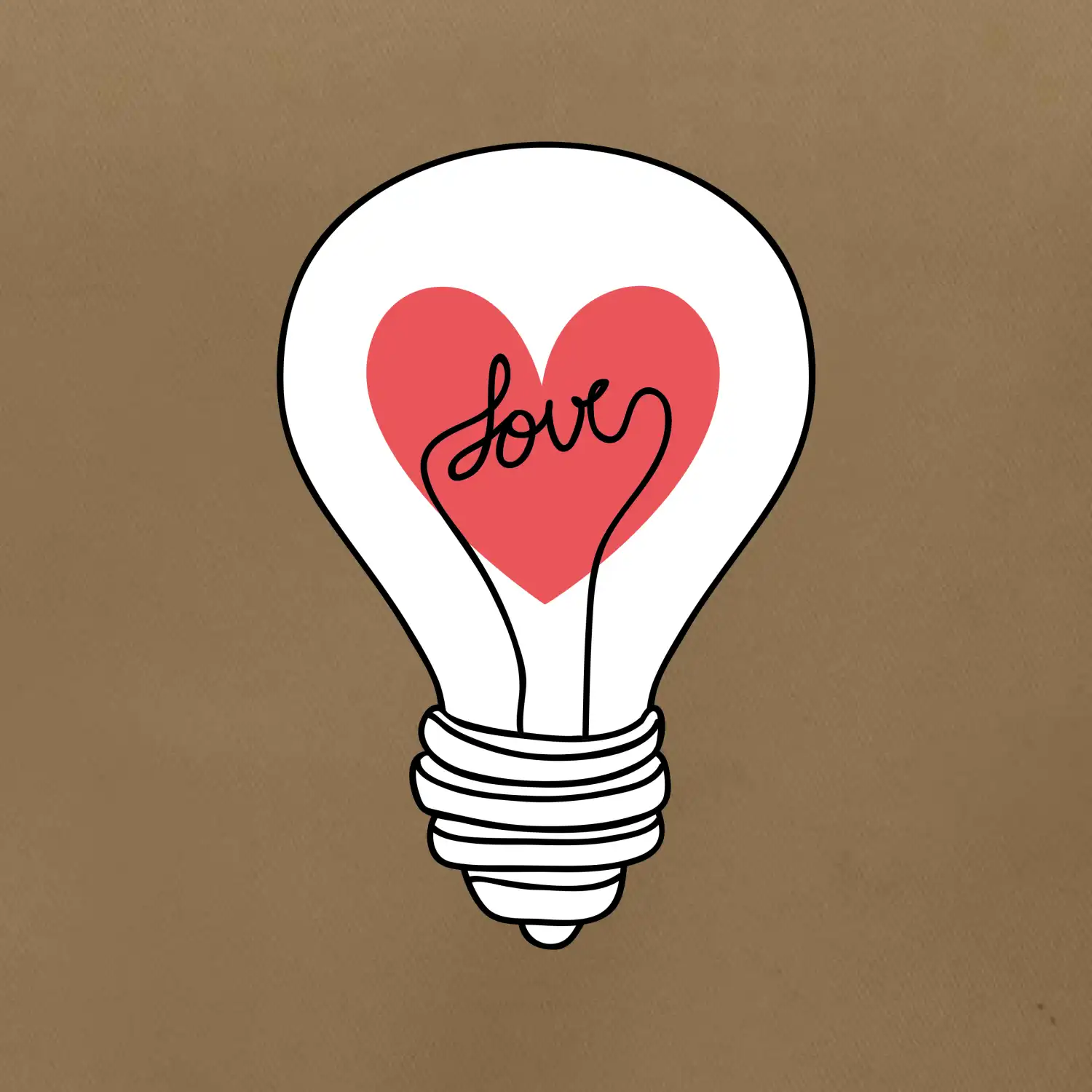 Love žárovka rozum