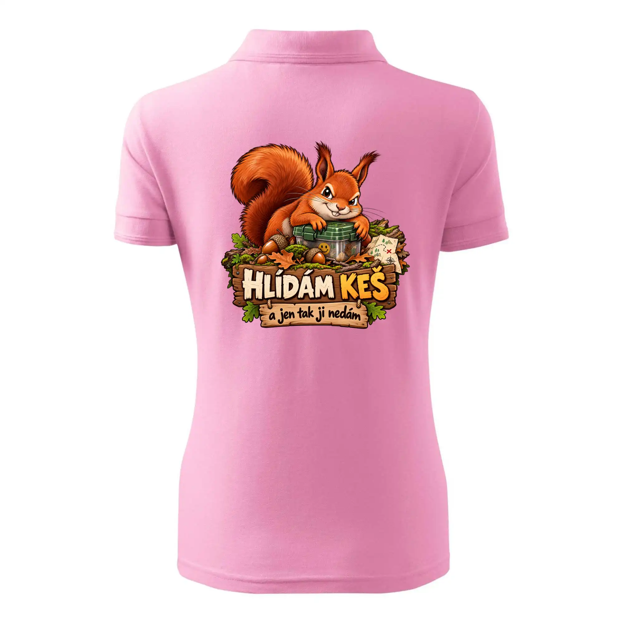 Hlídám keš veverka s pokladem