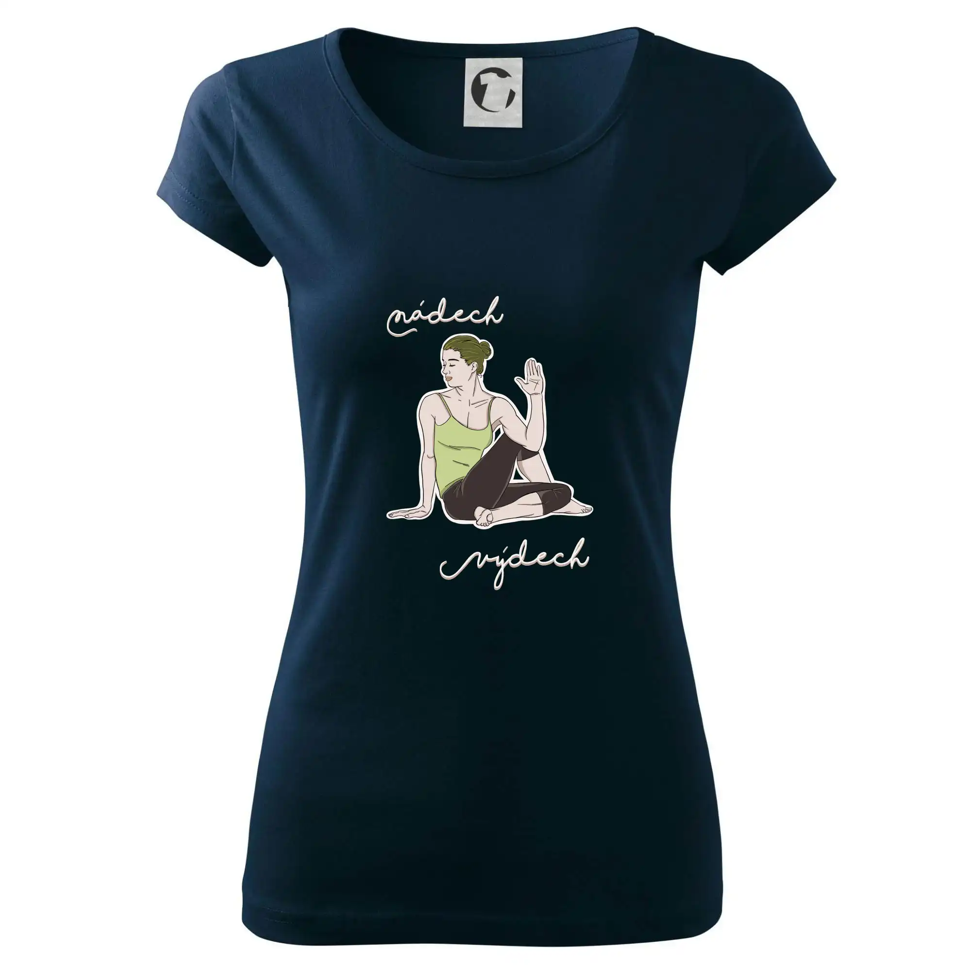 Yoga nádech výdech (Radek Pilař ART)