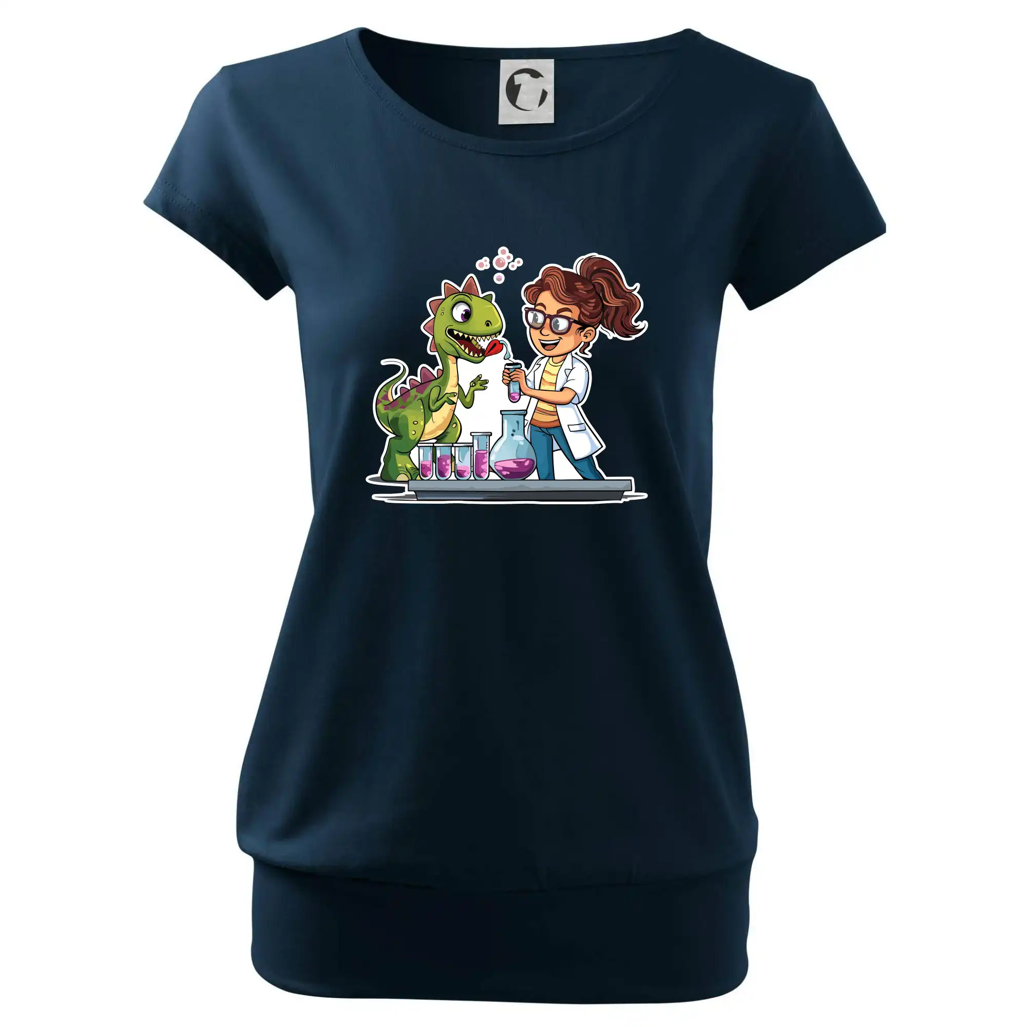 Chemik a dinosaurus - Holka