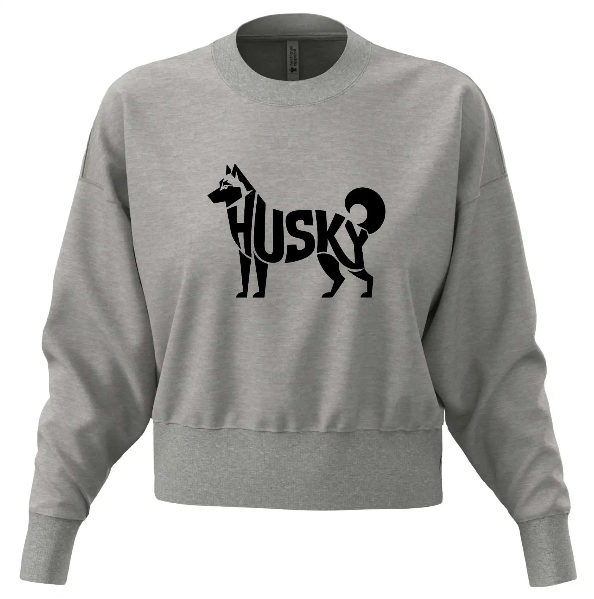 Husky nápis v těle