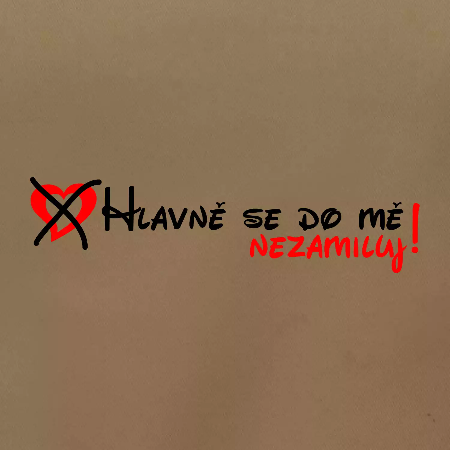 Hlavně se do mě nezamiluj