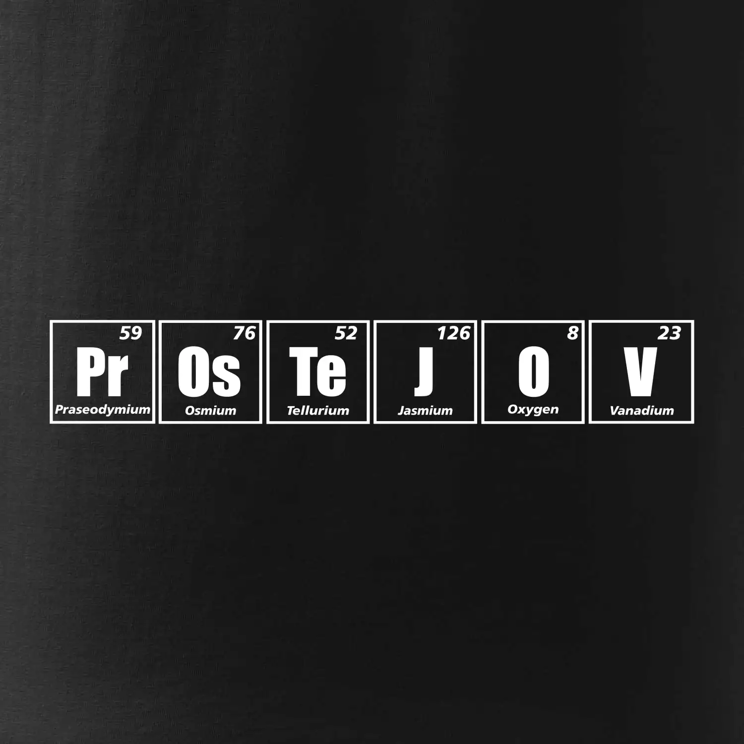 Periodická tabulka Prostějov