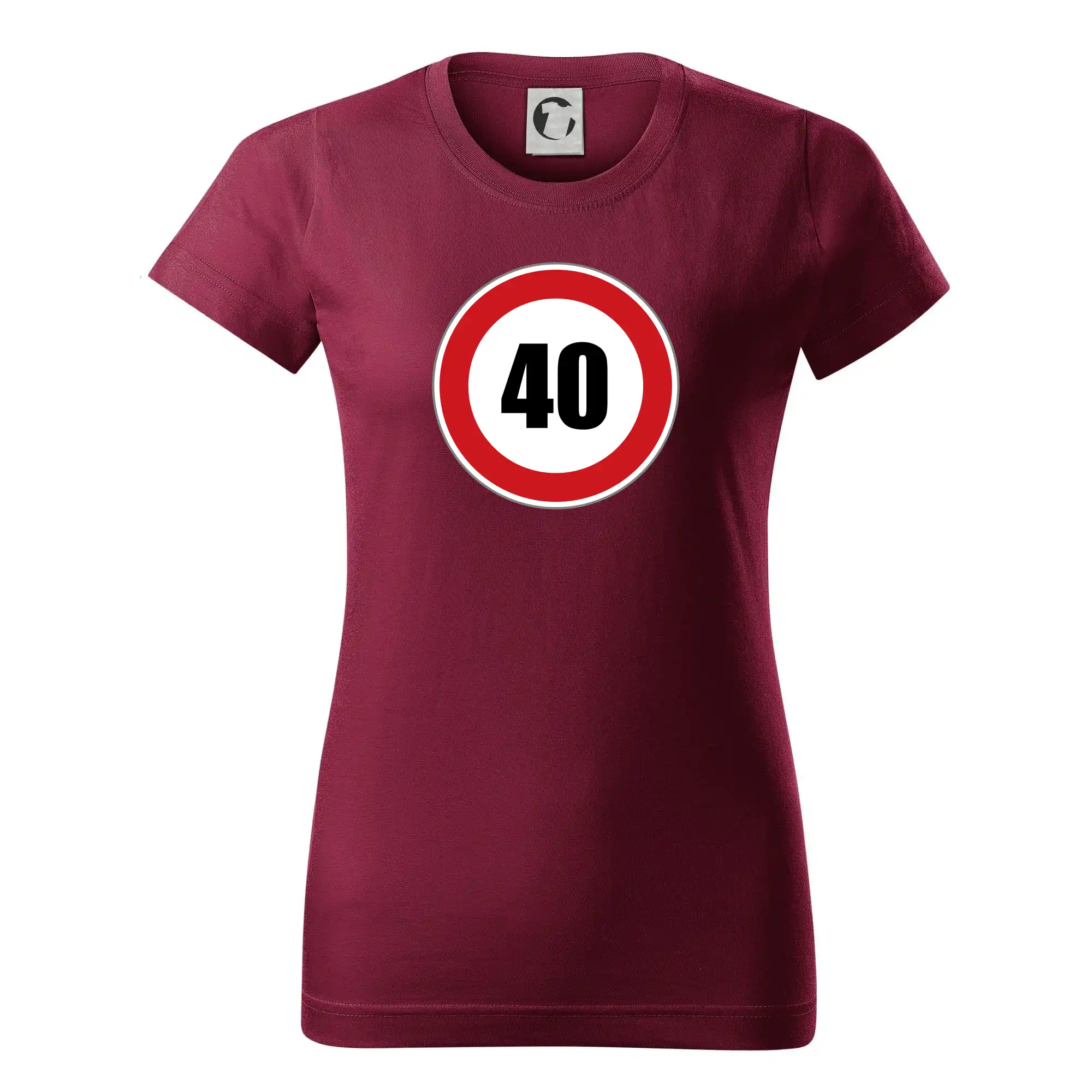 Dopravní značka - omezení rychlosti 40