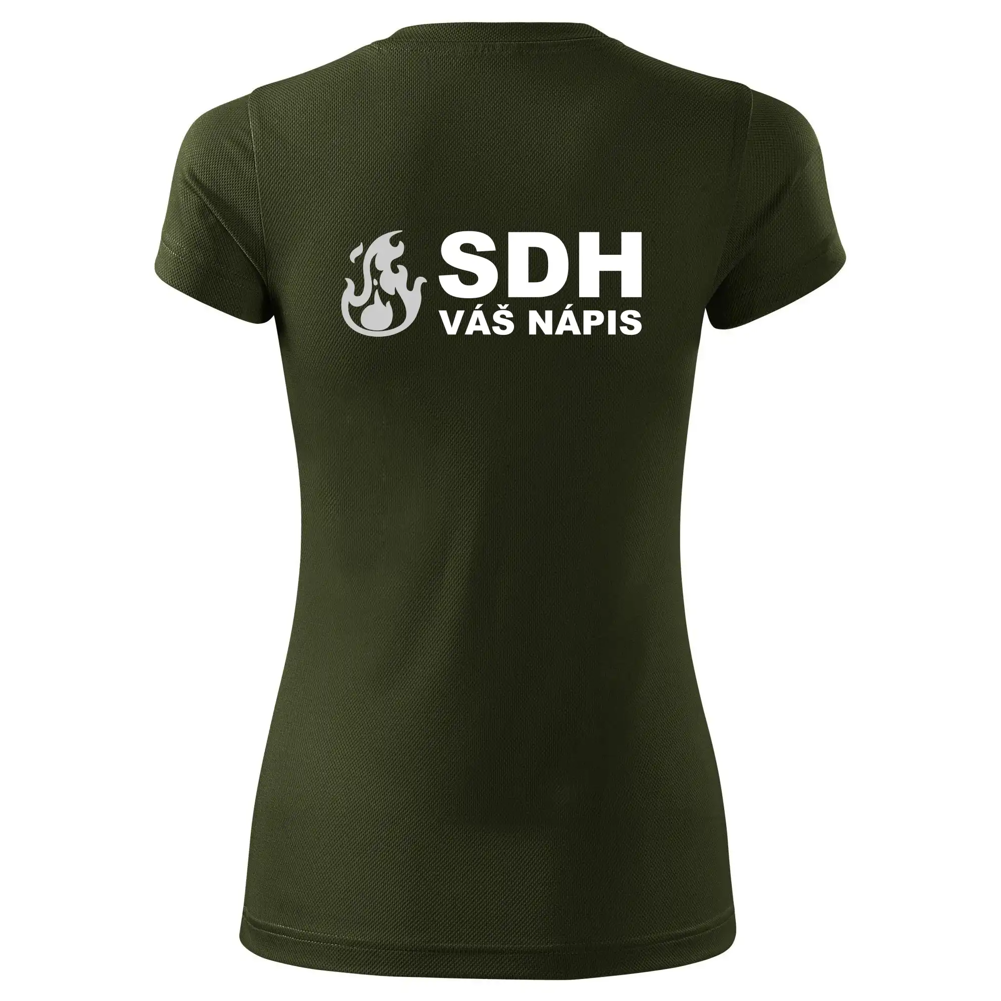 SDH REFLEXNÍ nápis (oheň, firesport, název sboru - vlastní nápis)