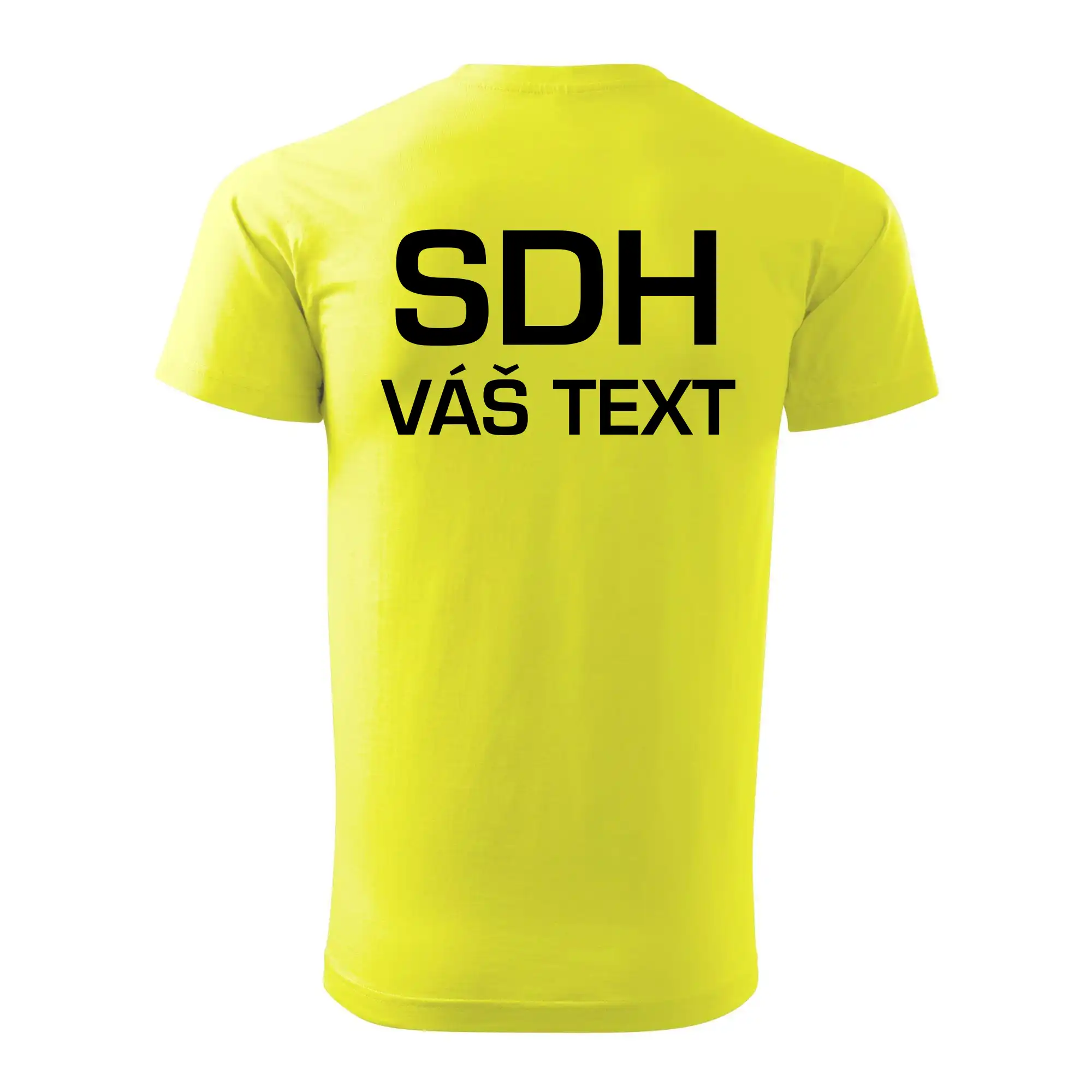 Sbor dobrovolných hasičů - znak bez nápisu + Nápis na zádech