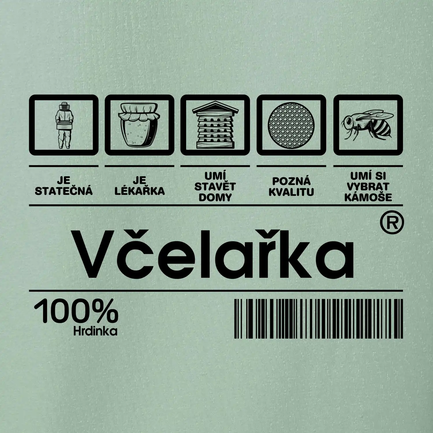 Čárový kód včelařka