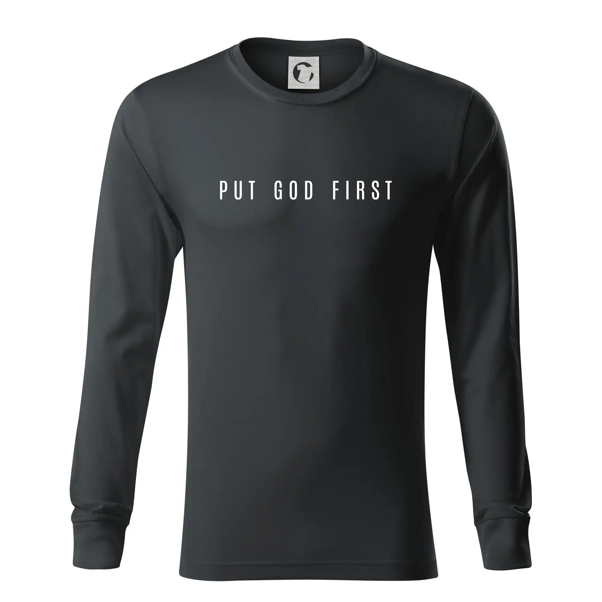 Put God first slabý nápis