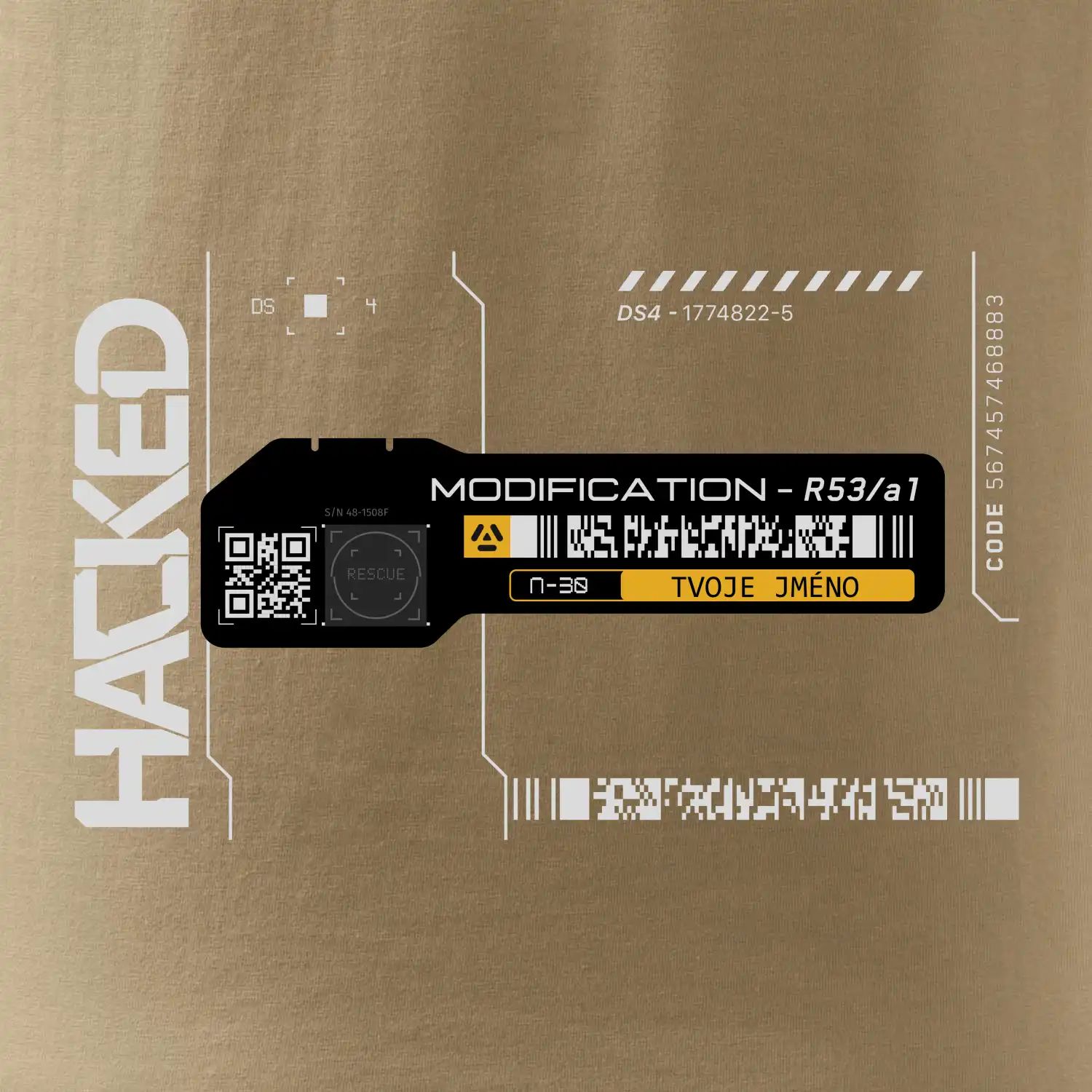 Tvoje jméno - label scifi