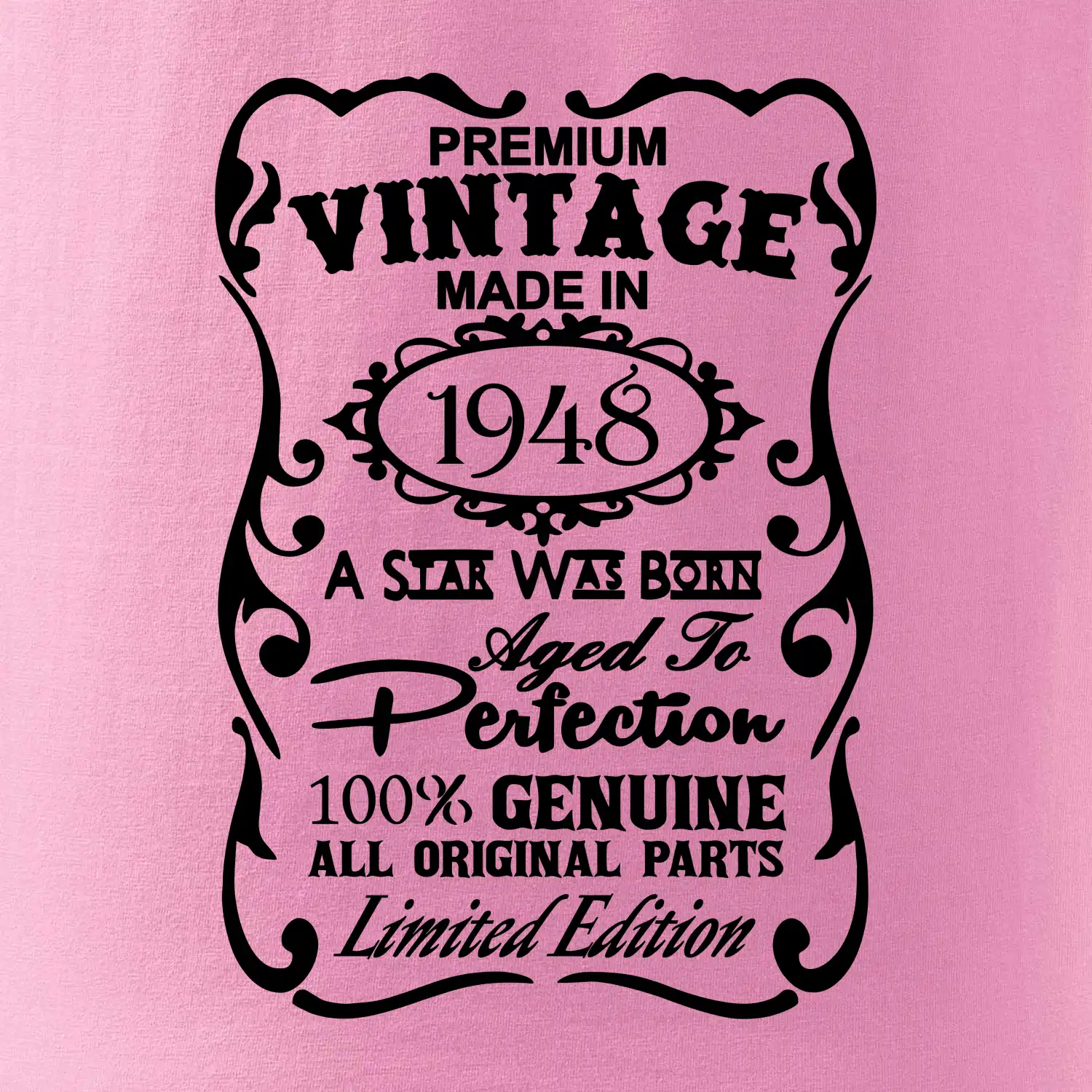 Vintage Etiketa - 1948