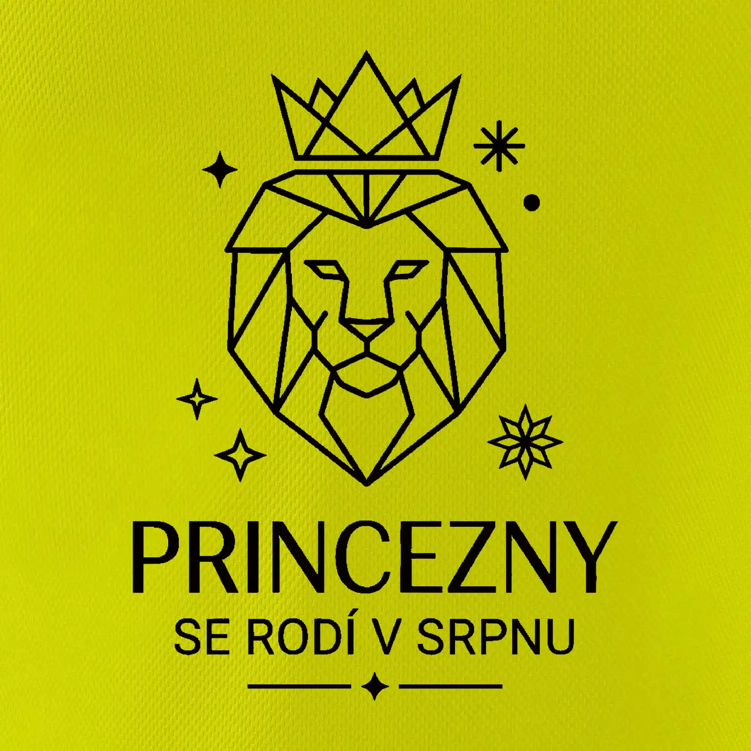 Velký lev - princezny se rodí v srpnu