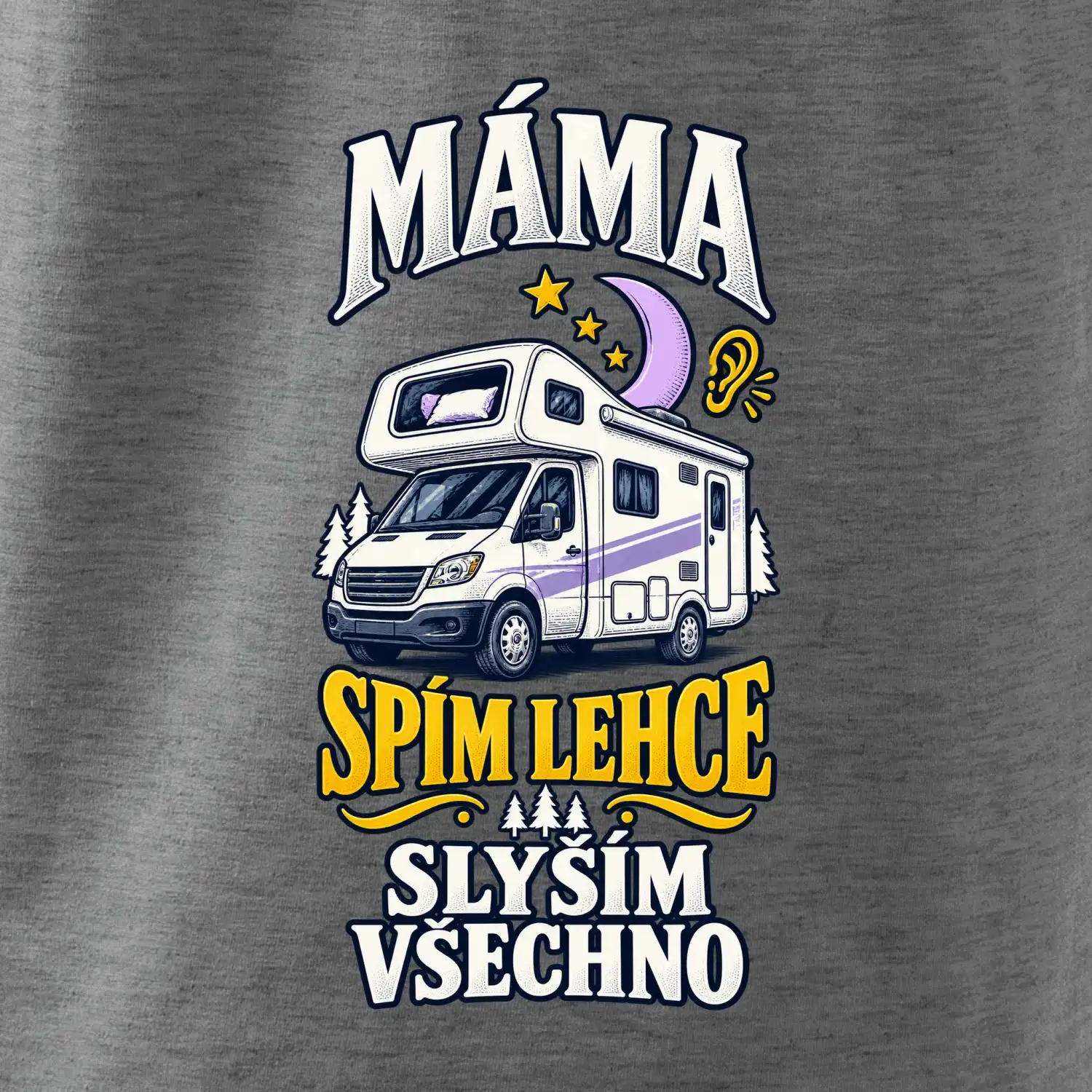 Máma spím lehce slyším všechno rodinná alkovna
