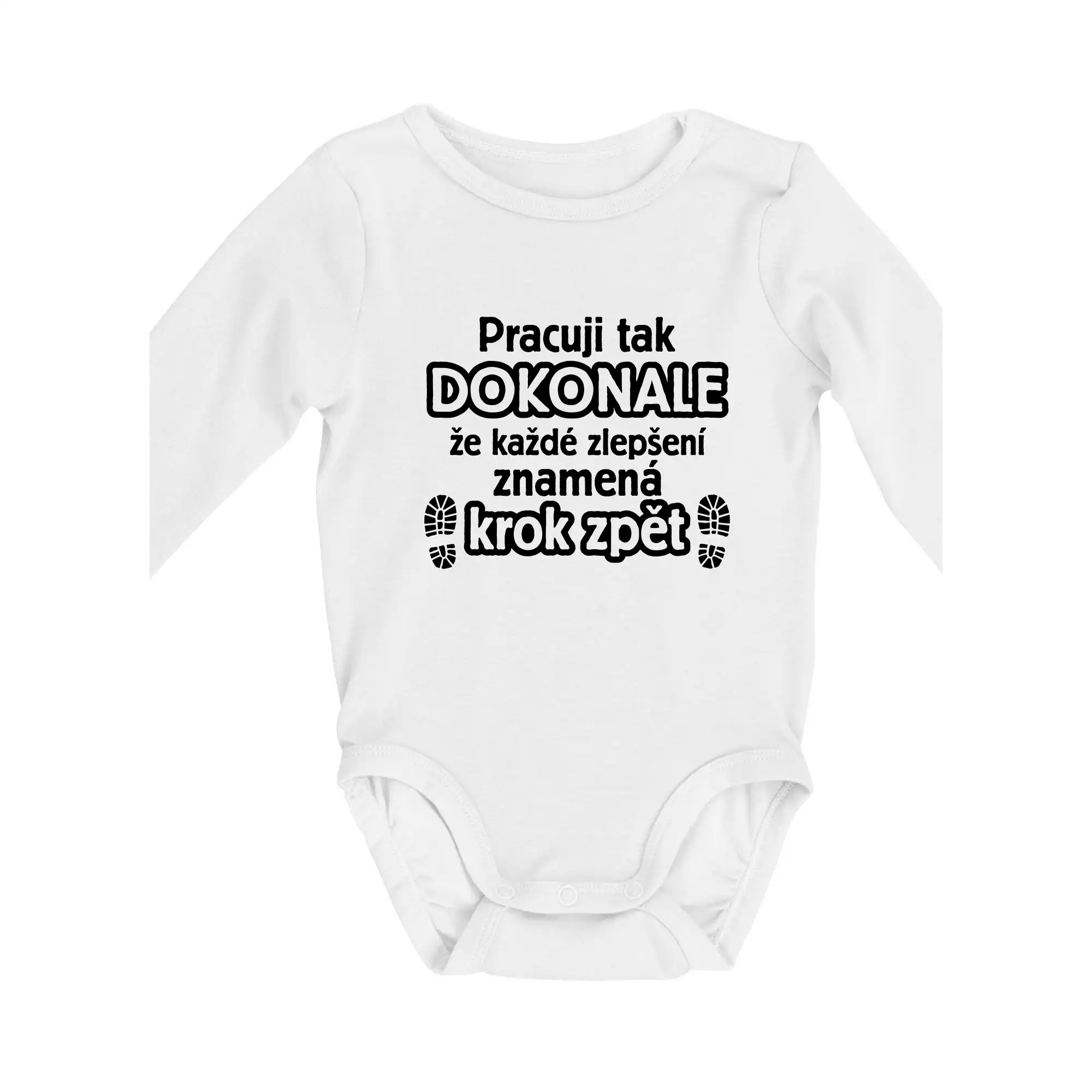 Pracuji dokonale krok zpět