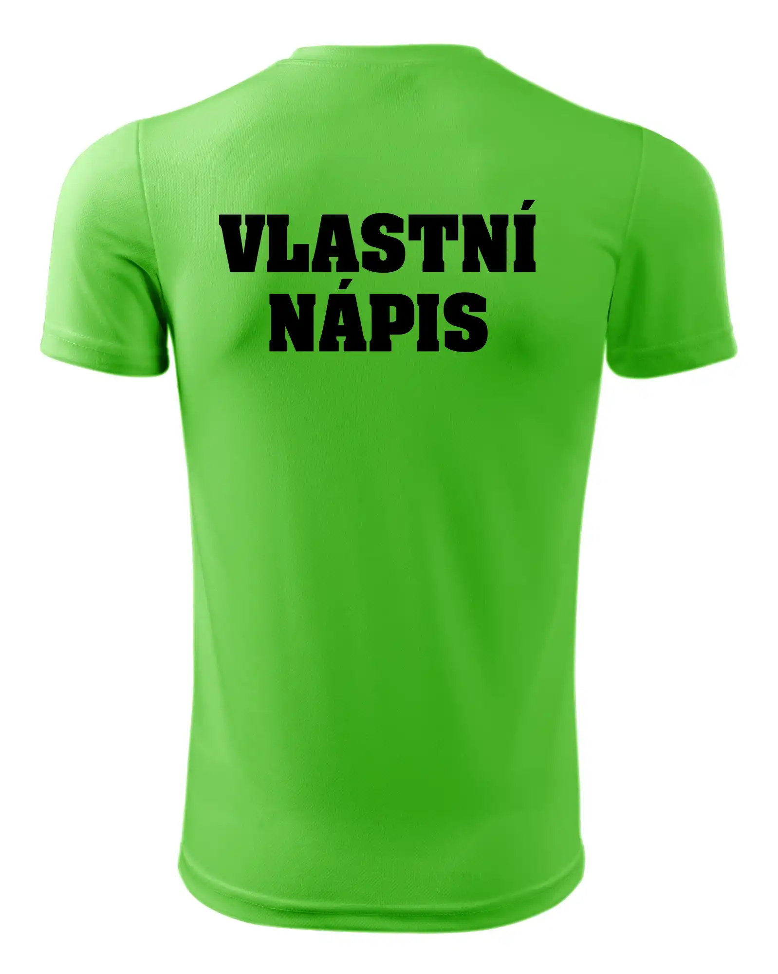 Hvězda života - vlastní nápis vpředu a vzadu