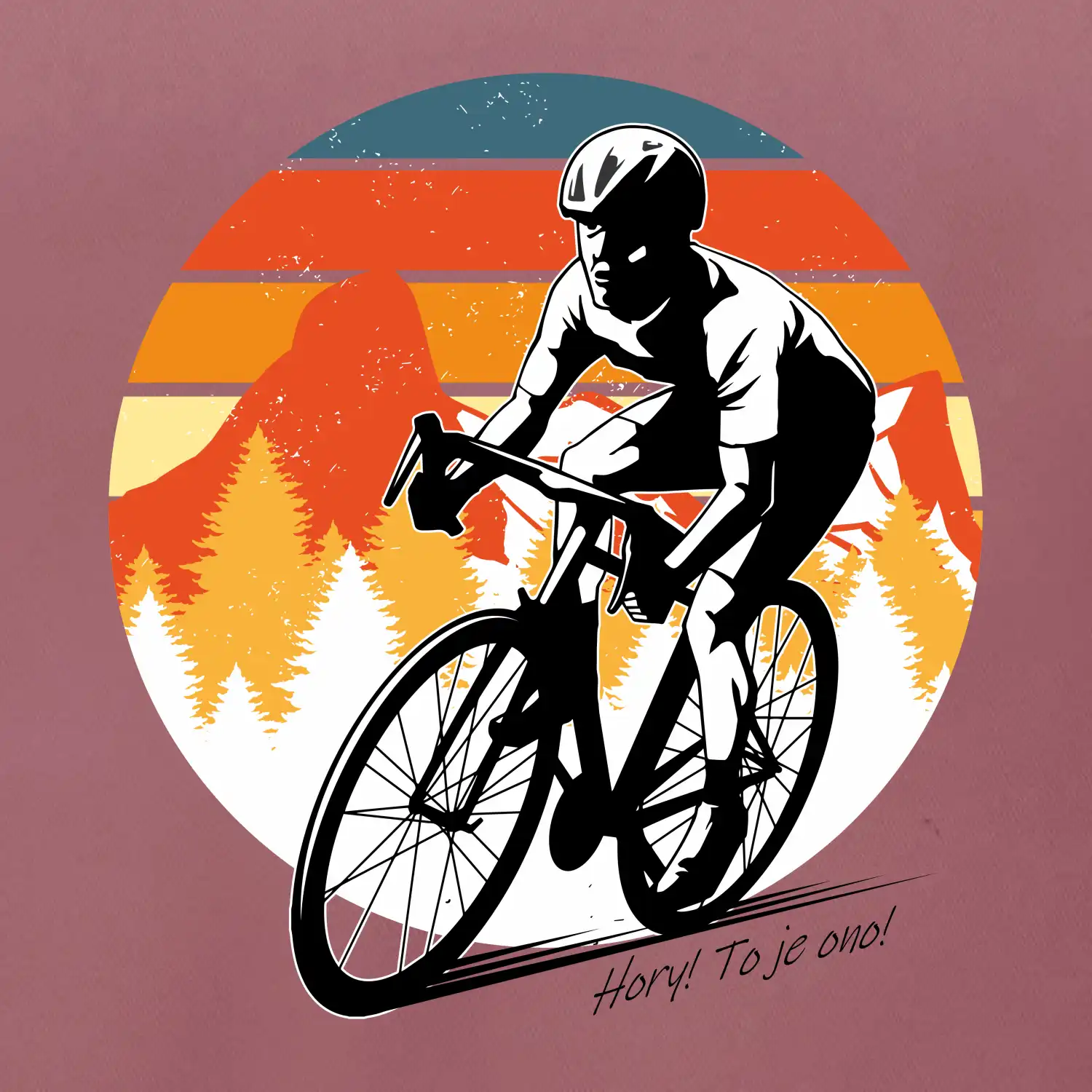 Cyklist - Hory? To je  ono!