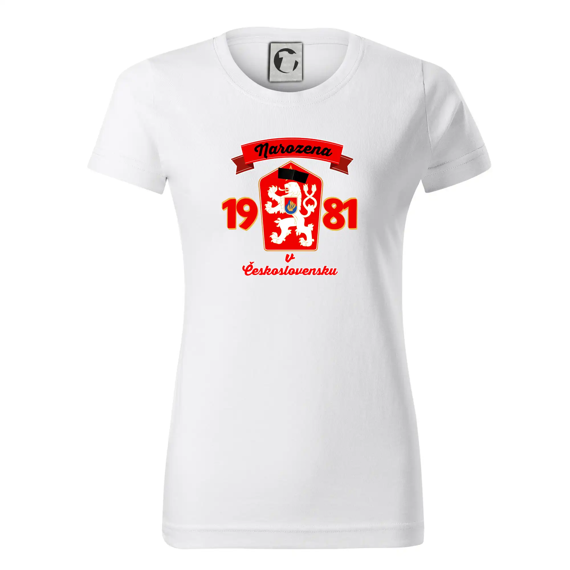 Narozena v Československu - Přelepený znak 1981