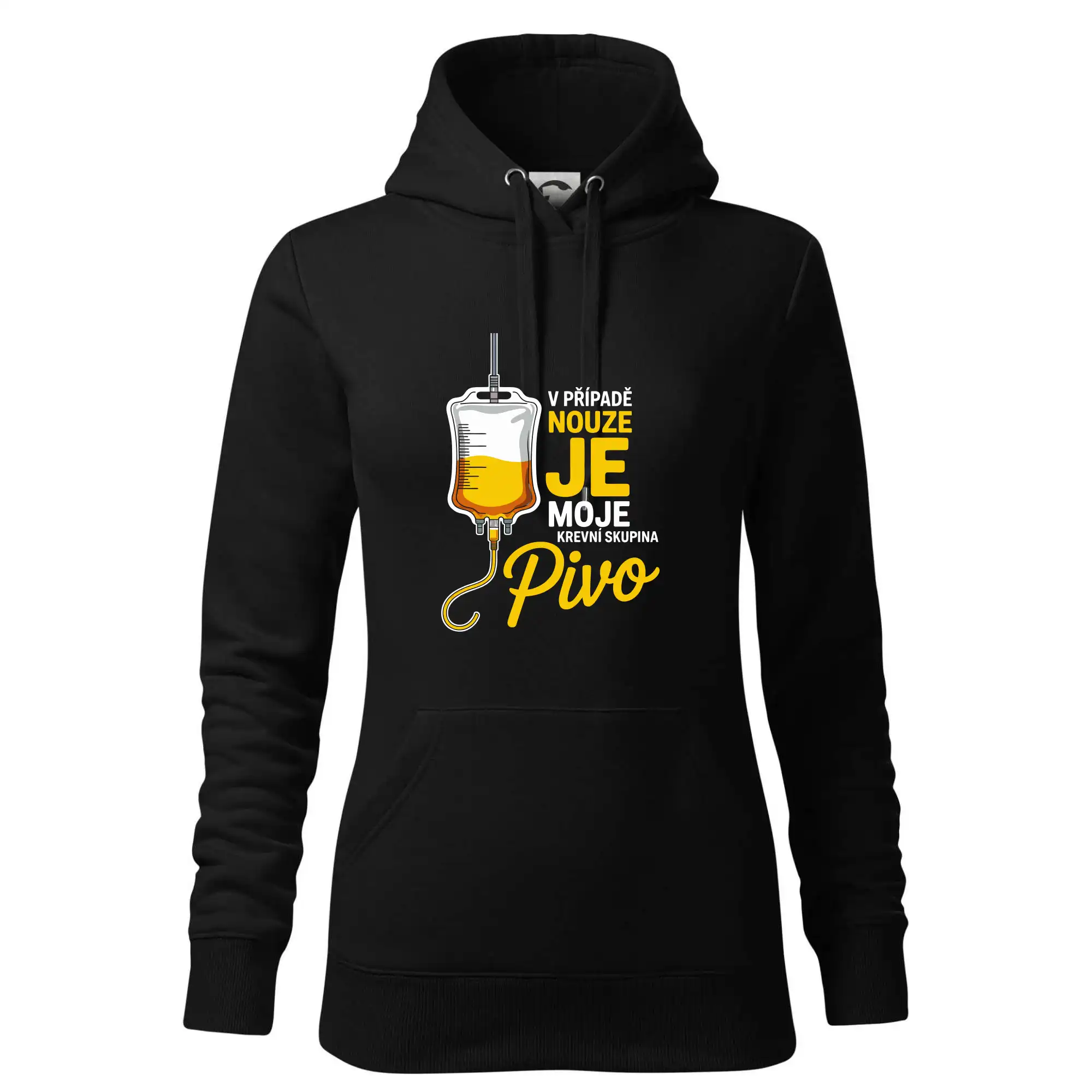 V případě nouze je moje krevní skupina pivo